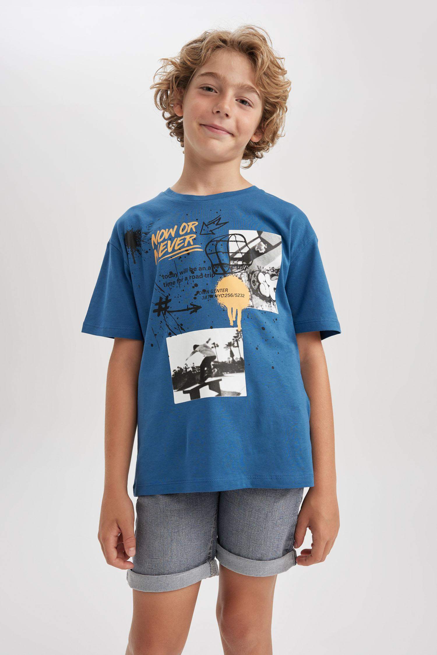 شورت جينز ولادي