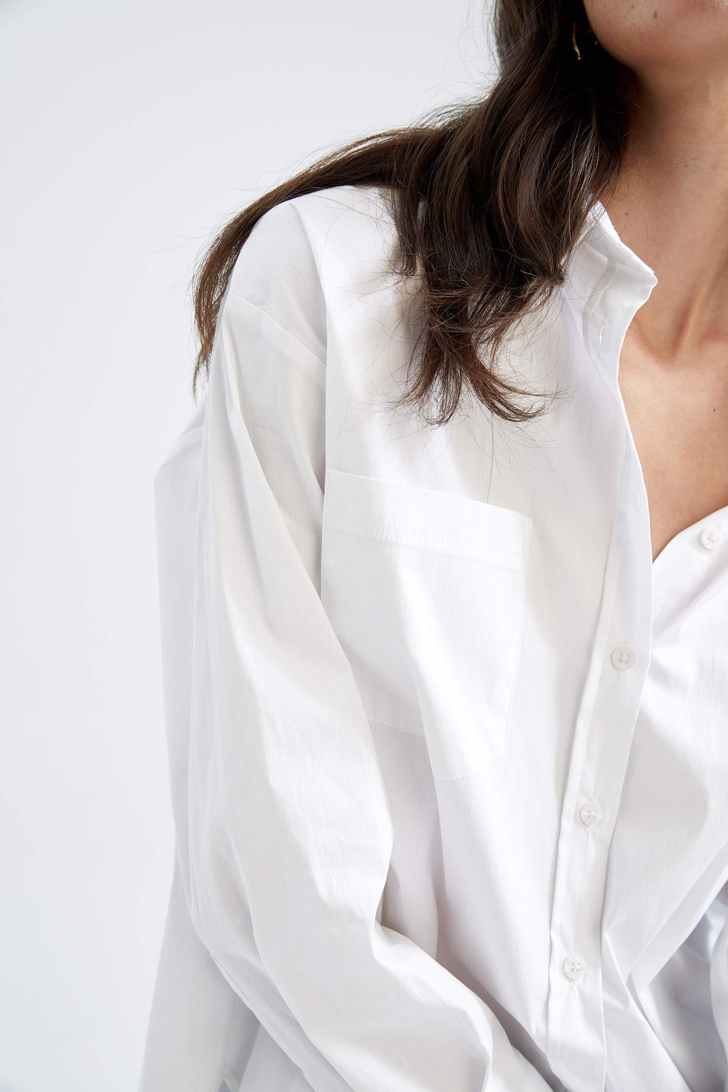 Рубашка оверсайз с длинным рукавом, коллекция Sorbe X Defacto