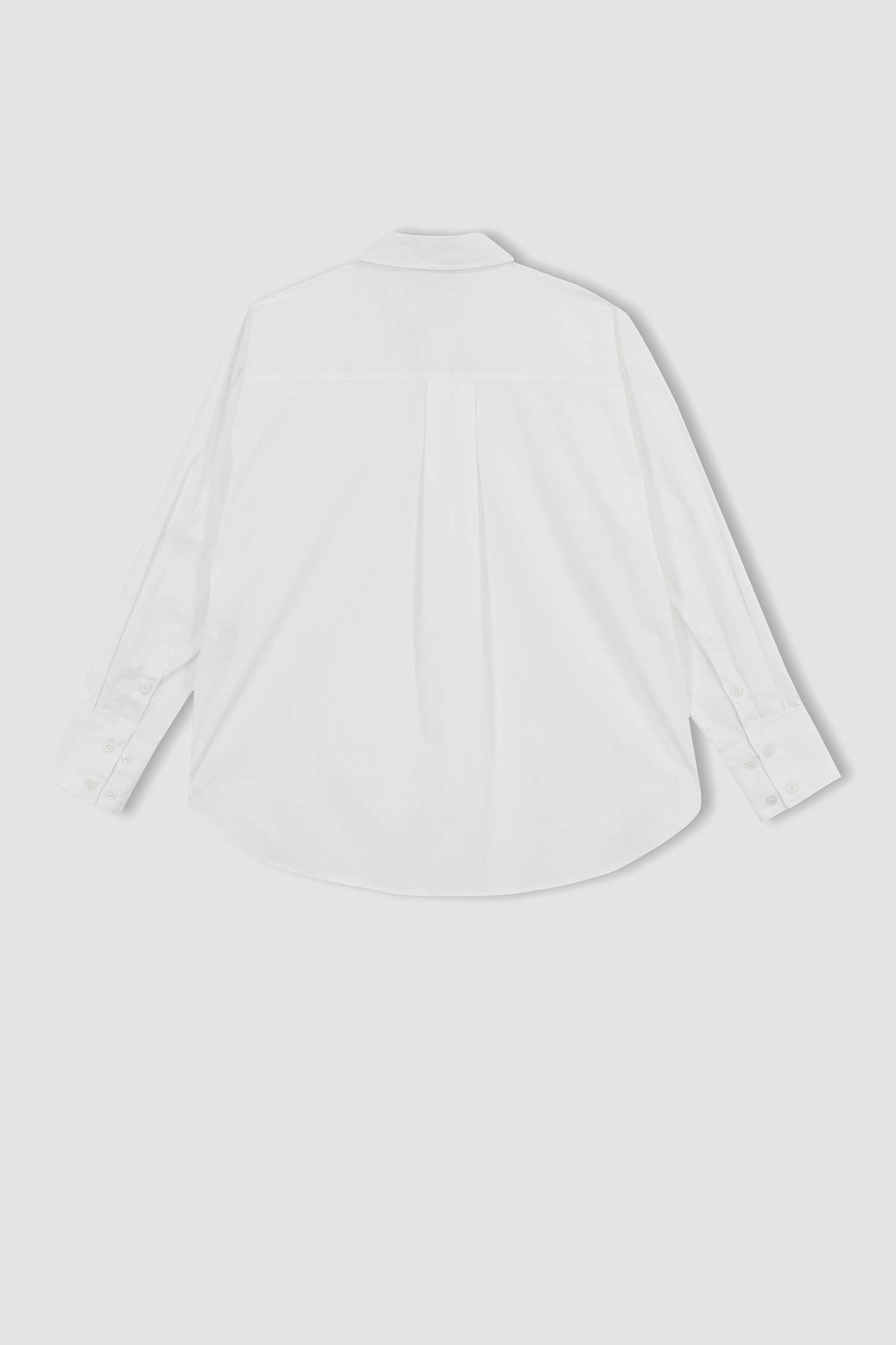 Рубашка оверсайз с длинным рукавом, коллекция Sorbe X Defacto