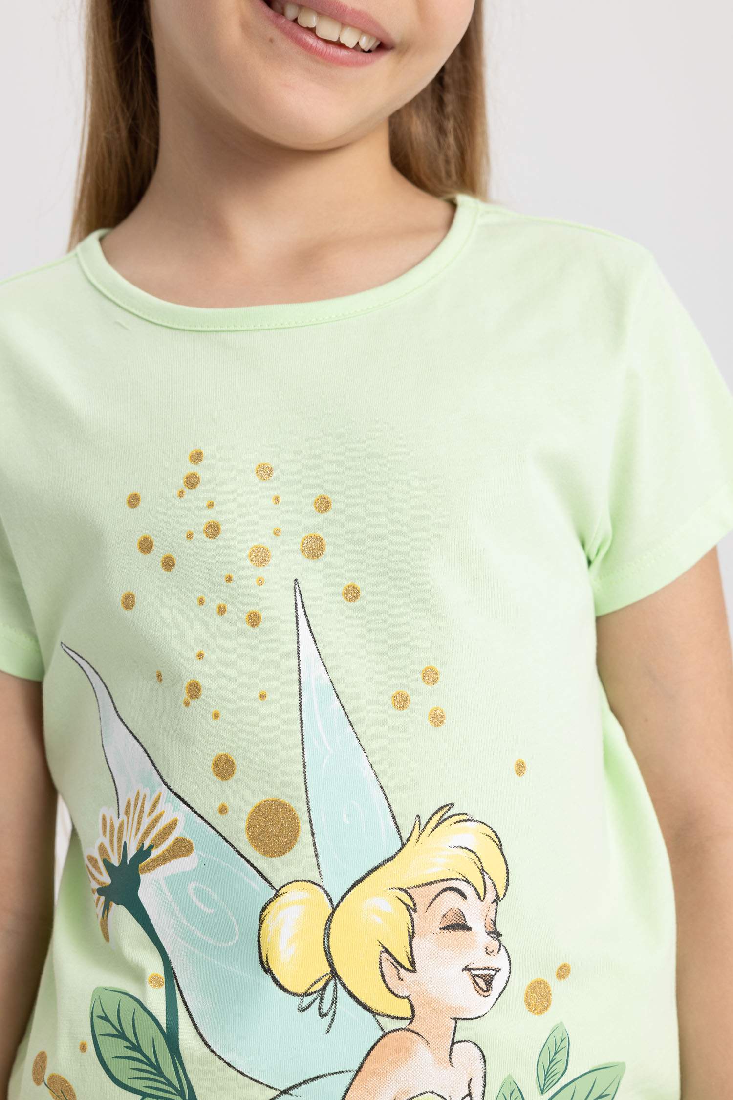 Girl Regular Fit Disney Tinker Bell Licensed Pajamas