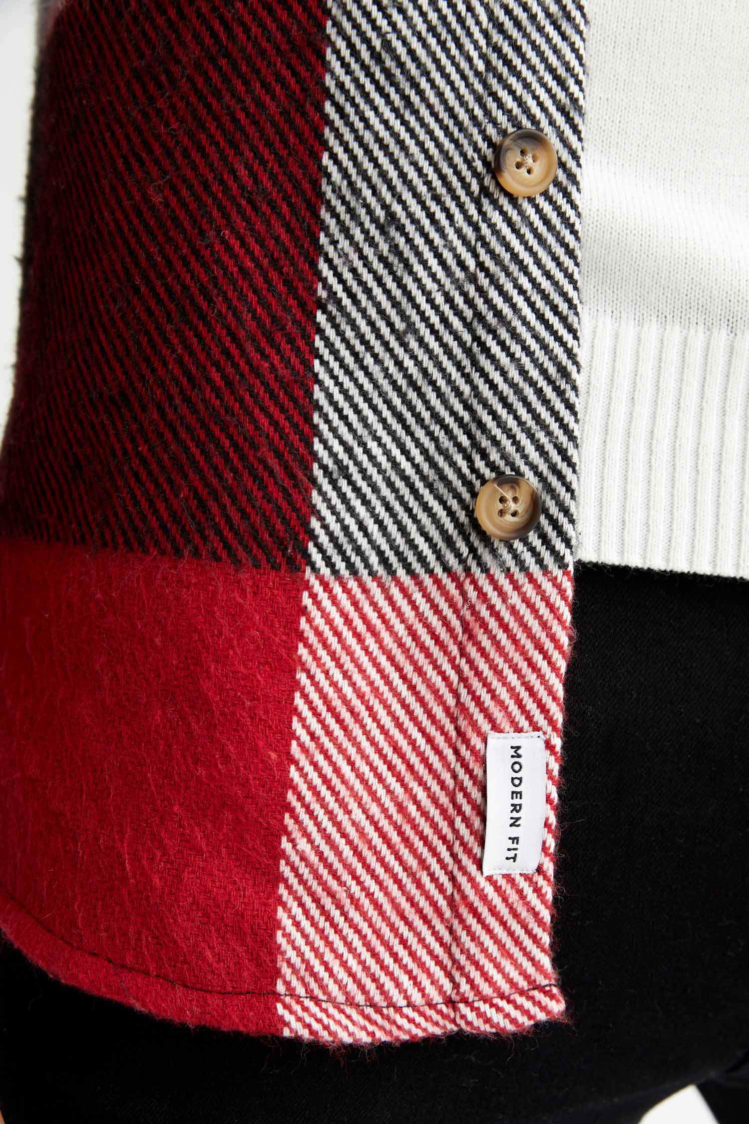 قميص ردن طويل قصة عادية