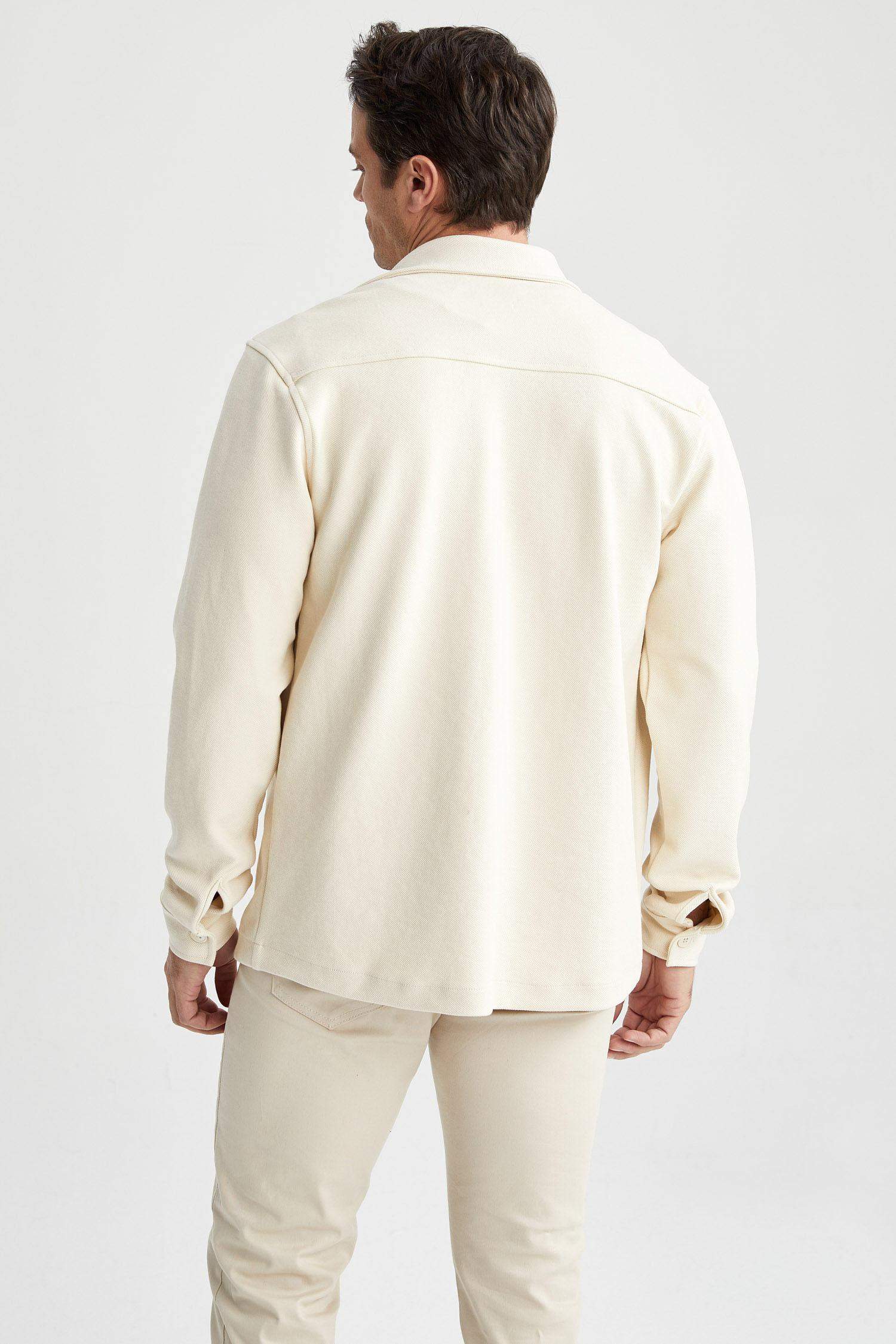Regular Fit Long Sleeve Cotton Shirt