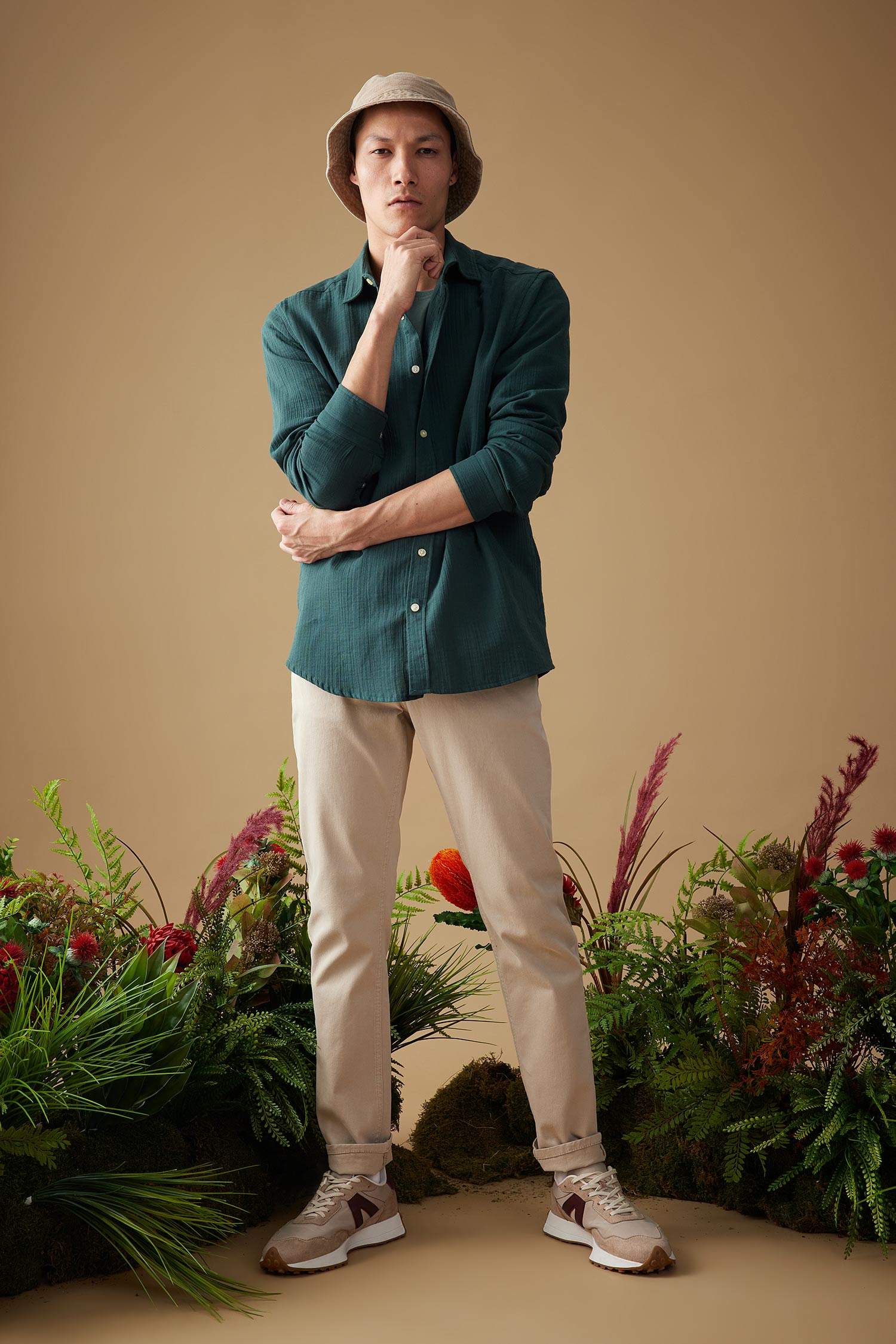 Pantalons En Tissés