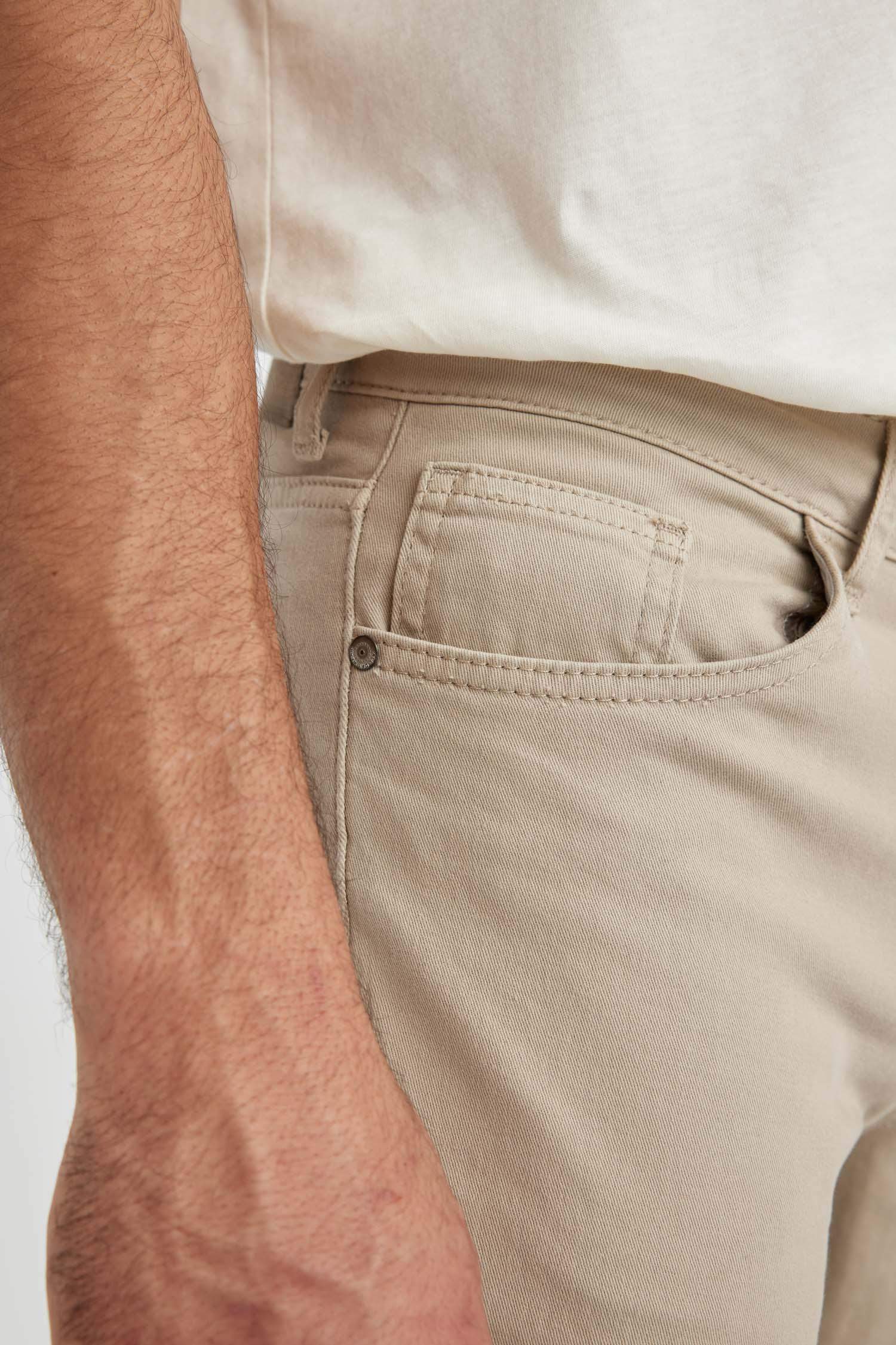 Pantalons En Tissés