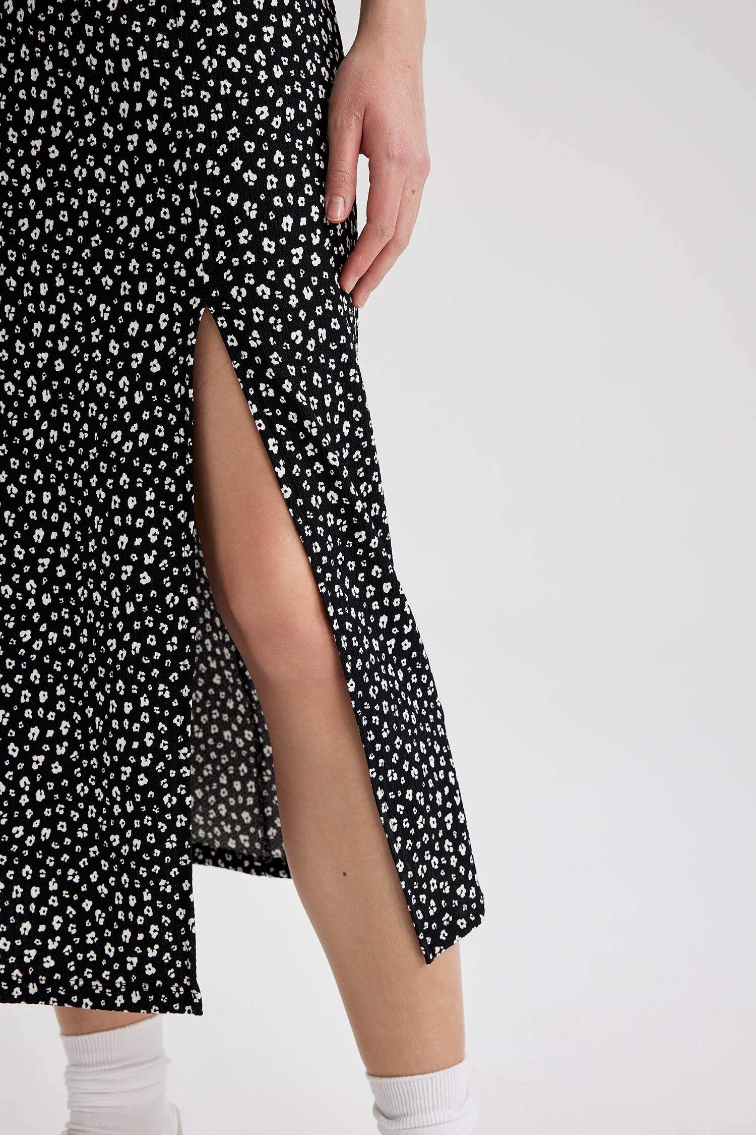 Bébé Fille Robe à Manches Longues En Tricot Robe Pull Couleur Unie à