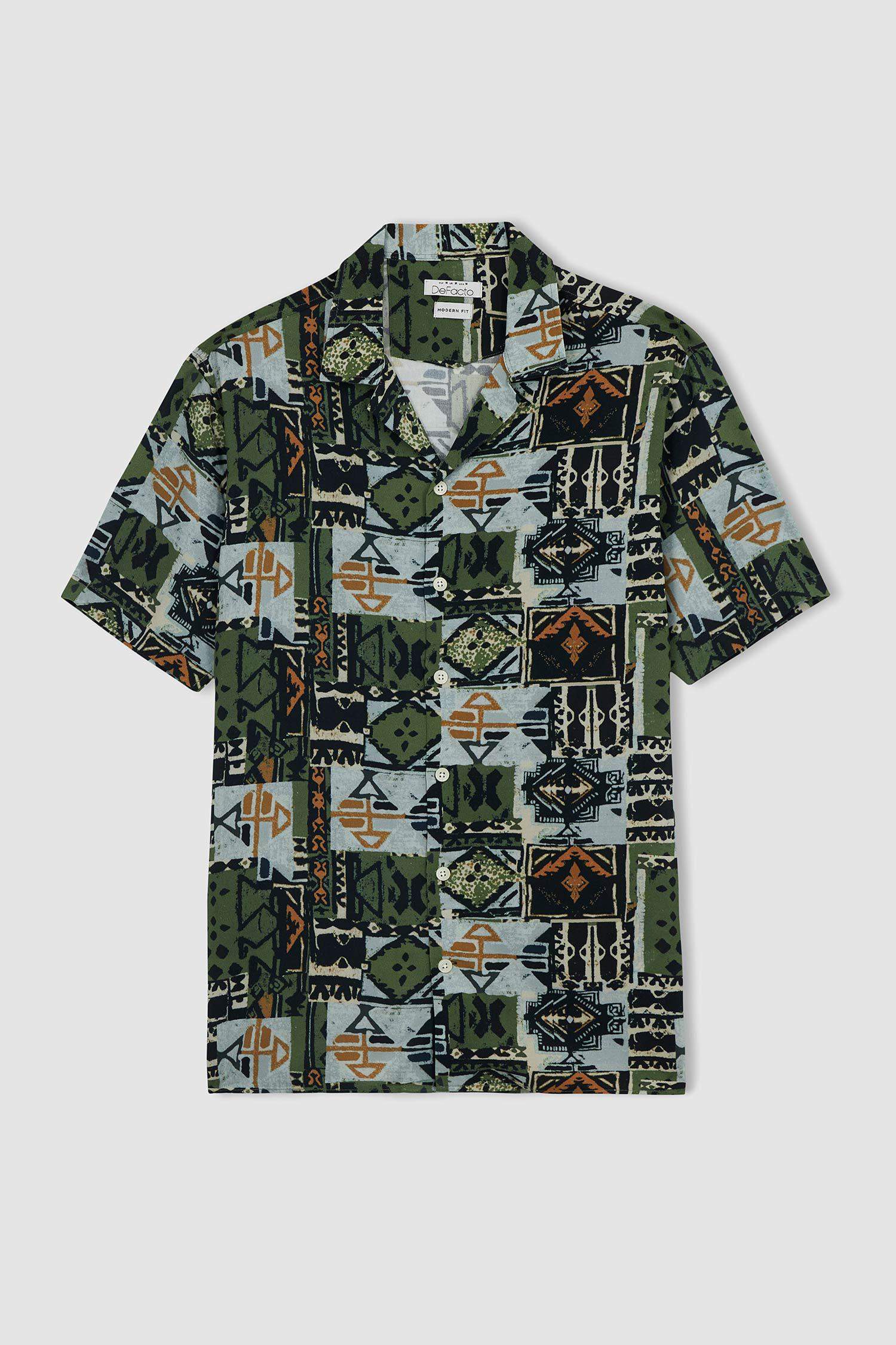 заманауи пішім Қысқа жеңді жейде