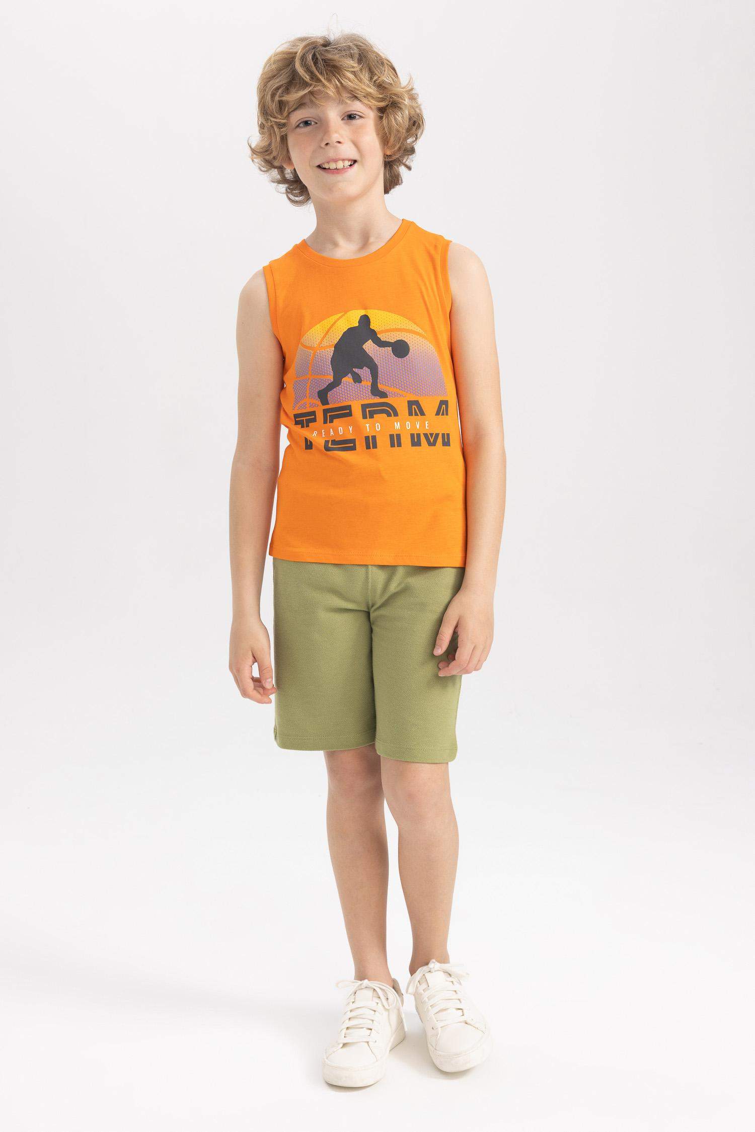 Boy Regular Fit Pique Shorts