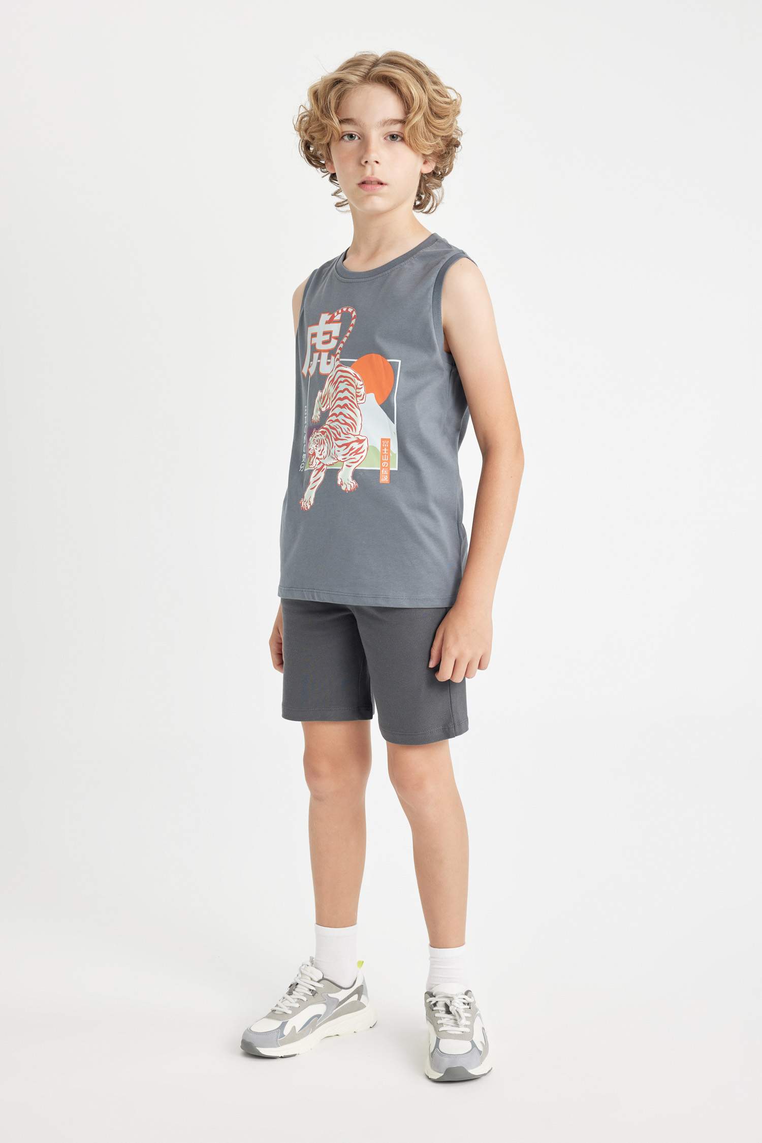 Boy Regular Fit Pique Shorts