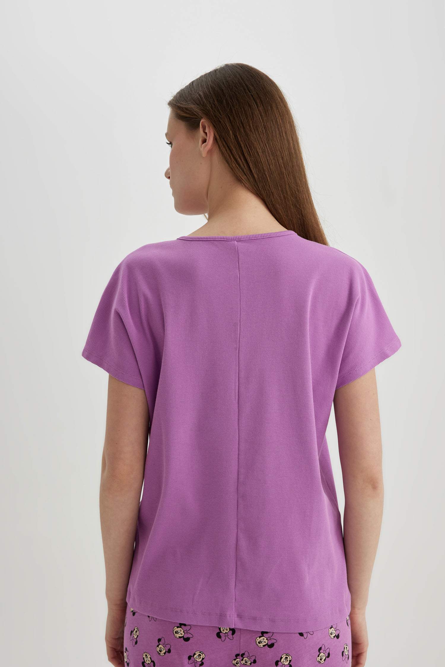 Regular Fit Crew Neck Casual Top