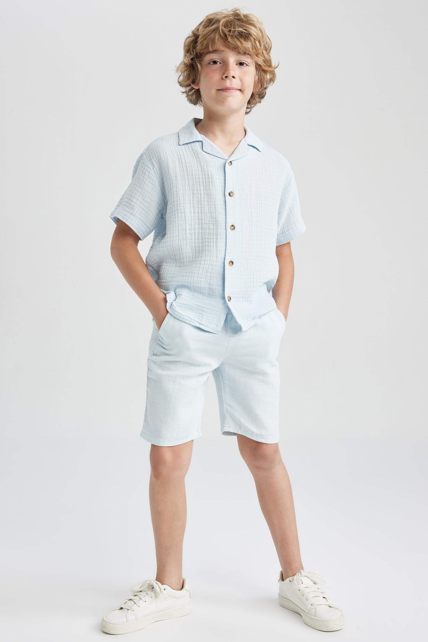 Boy Muslin Shorts