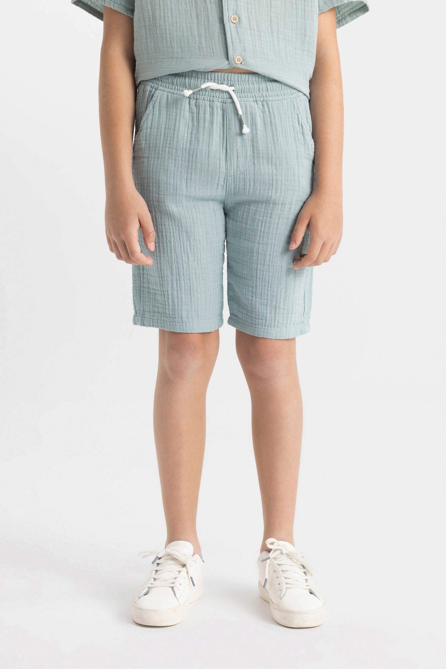 Boy Muslin Shorts