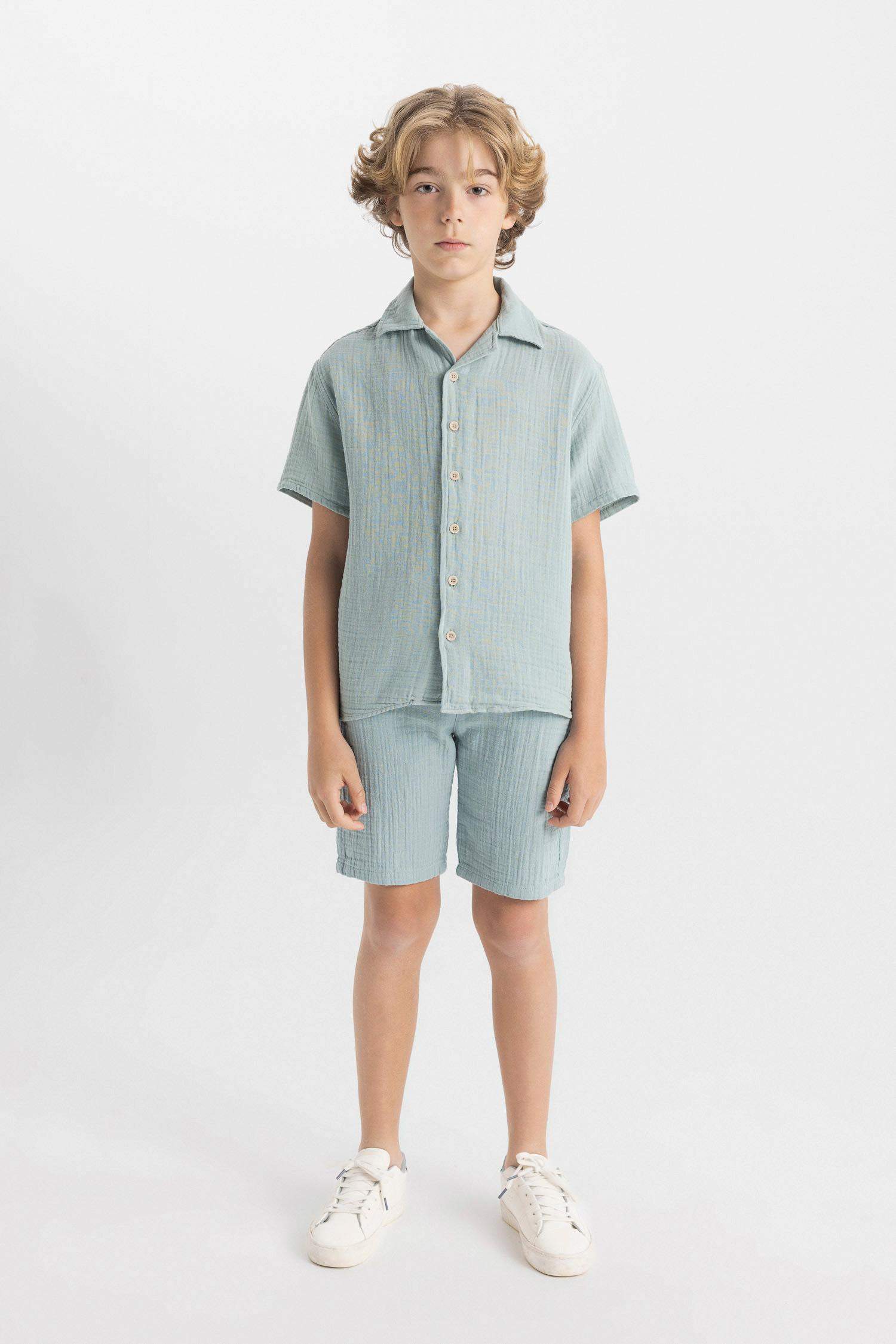 Boy Muslin Shorts
