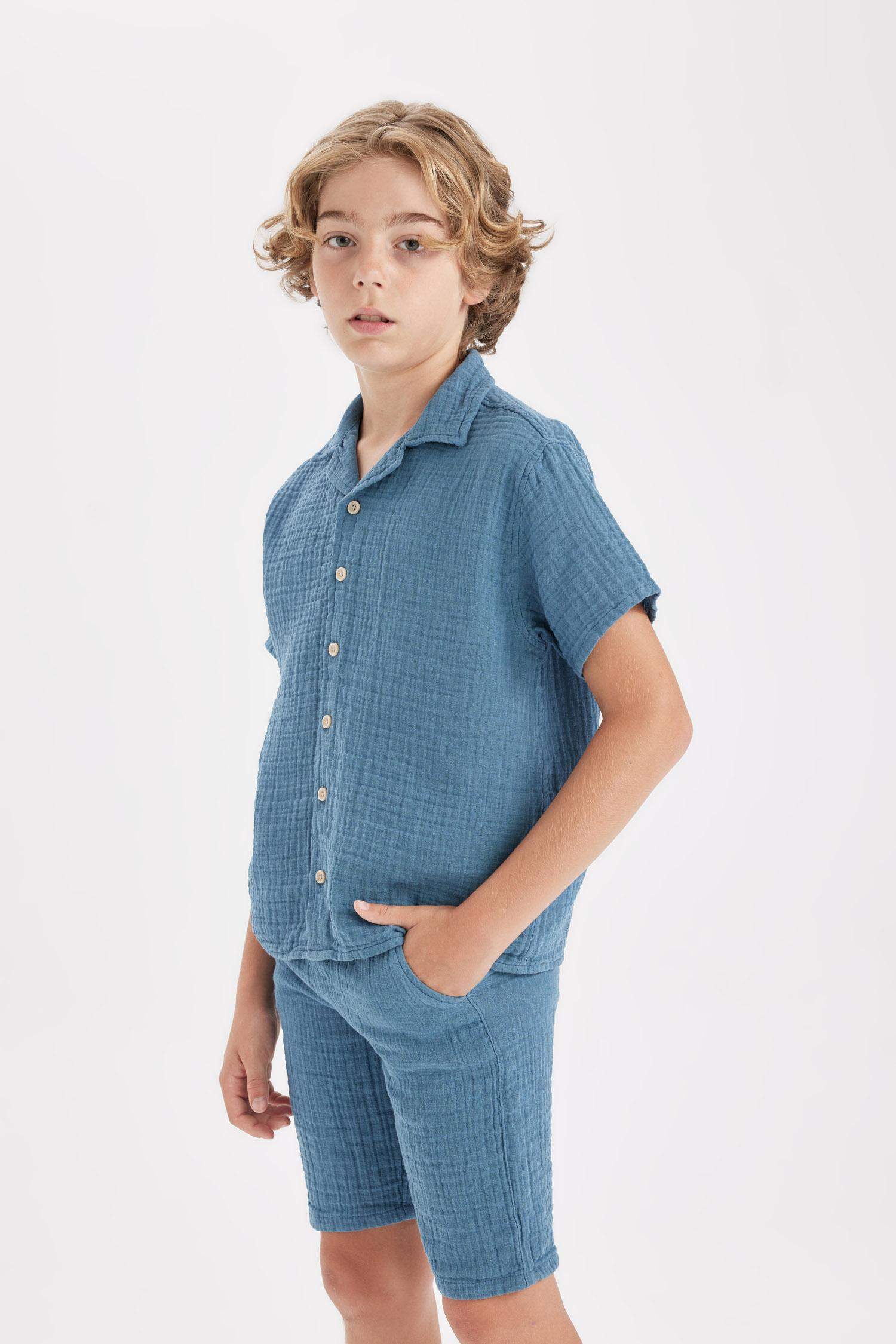 Boy Muslin Shorts