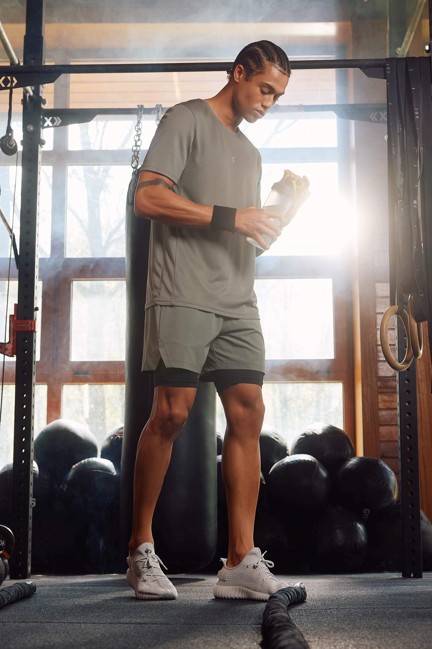 DeFactoFit Slim Fit Sports Woven Shorts