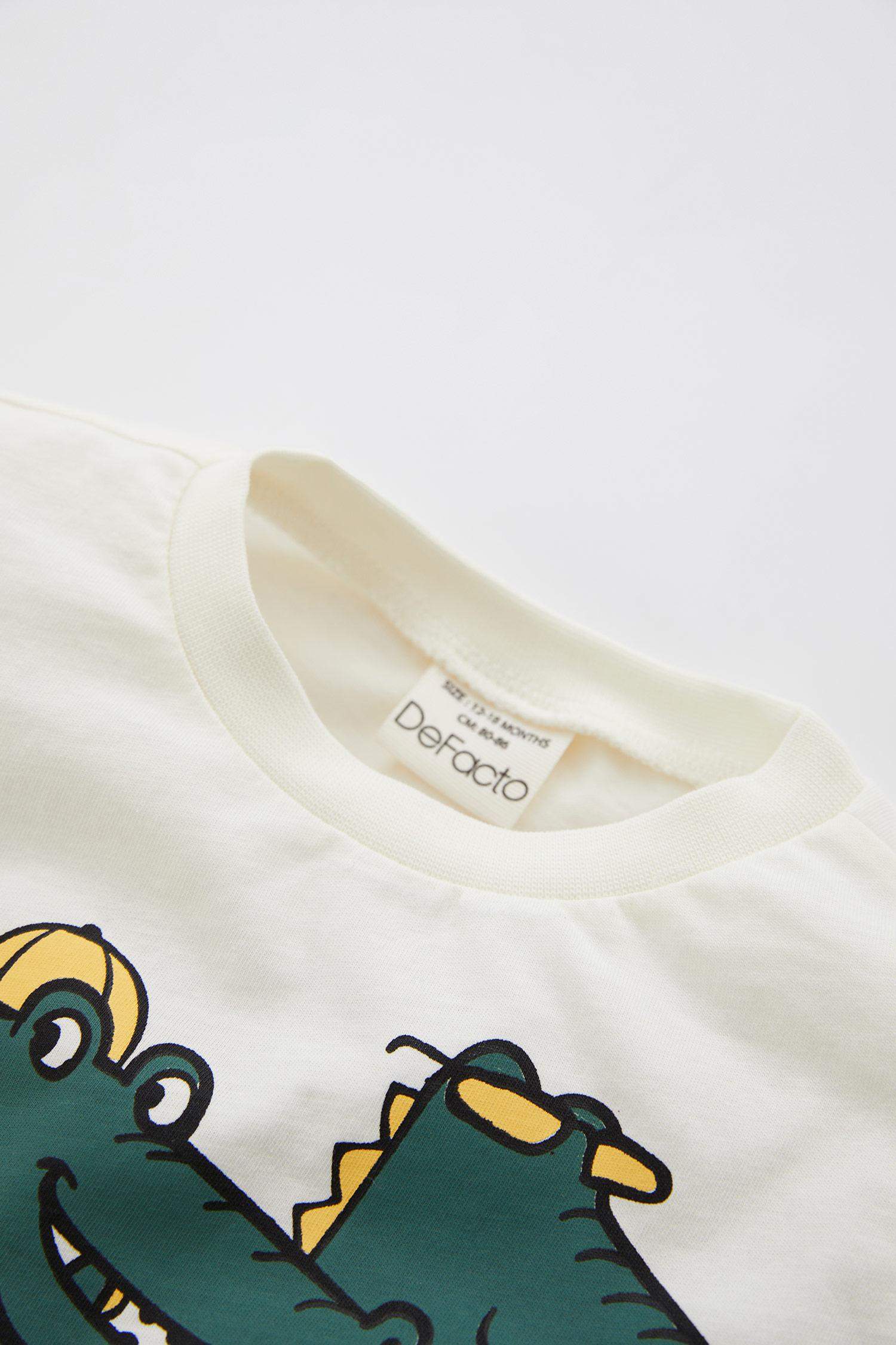 Baby Boy Animal Pattern Short Sleeve T-Shirt