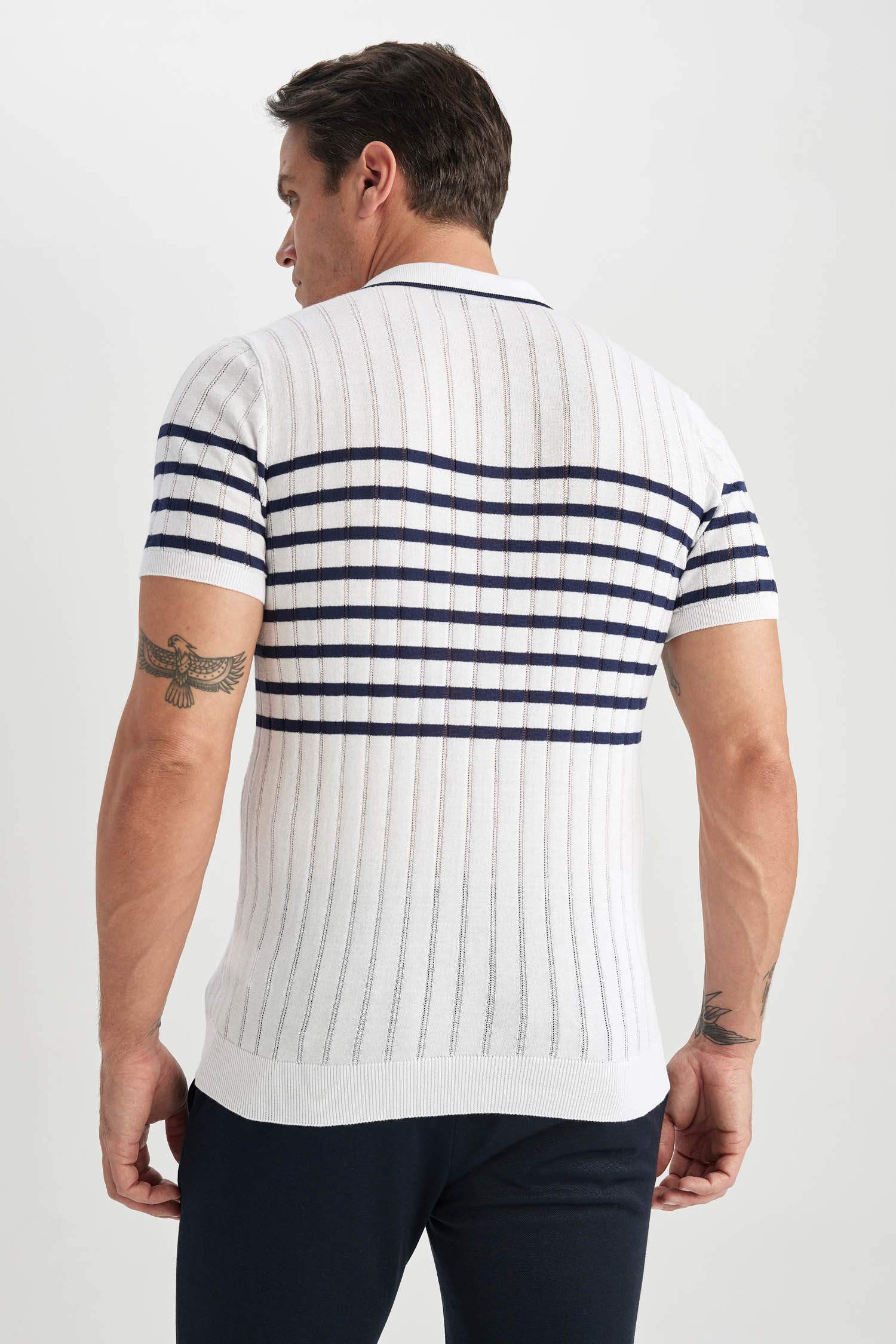 рисорт жаға трикотаж Поло 