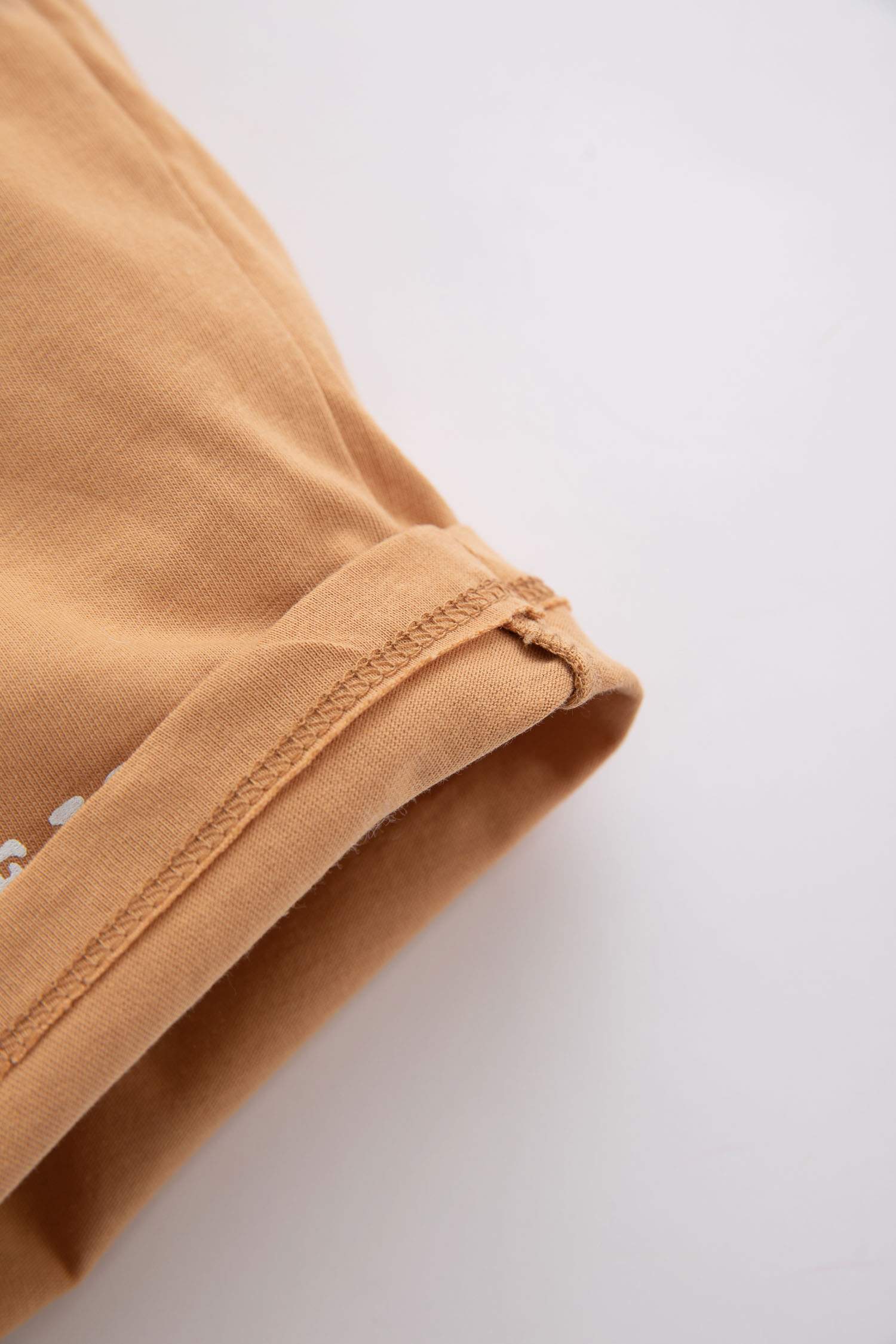 Baby Boy Regular Fit Slogan Printed Shorts