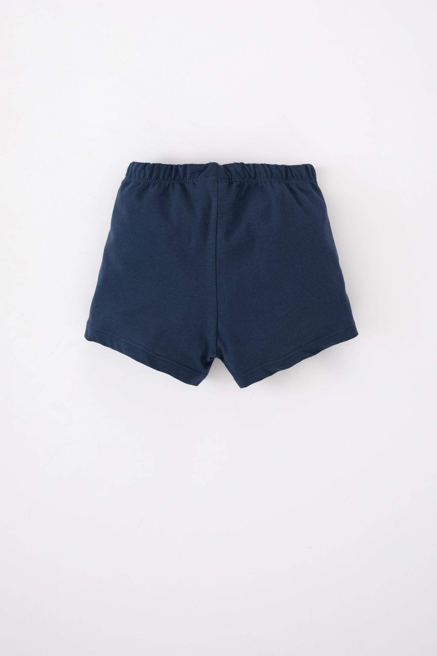 Baby Boy Slogan Printed Shorts
