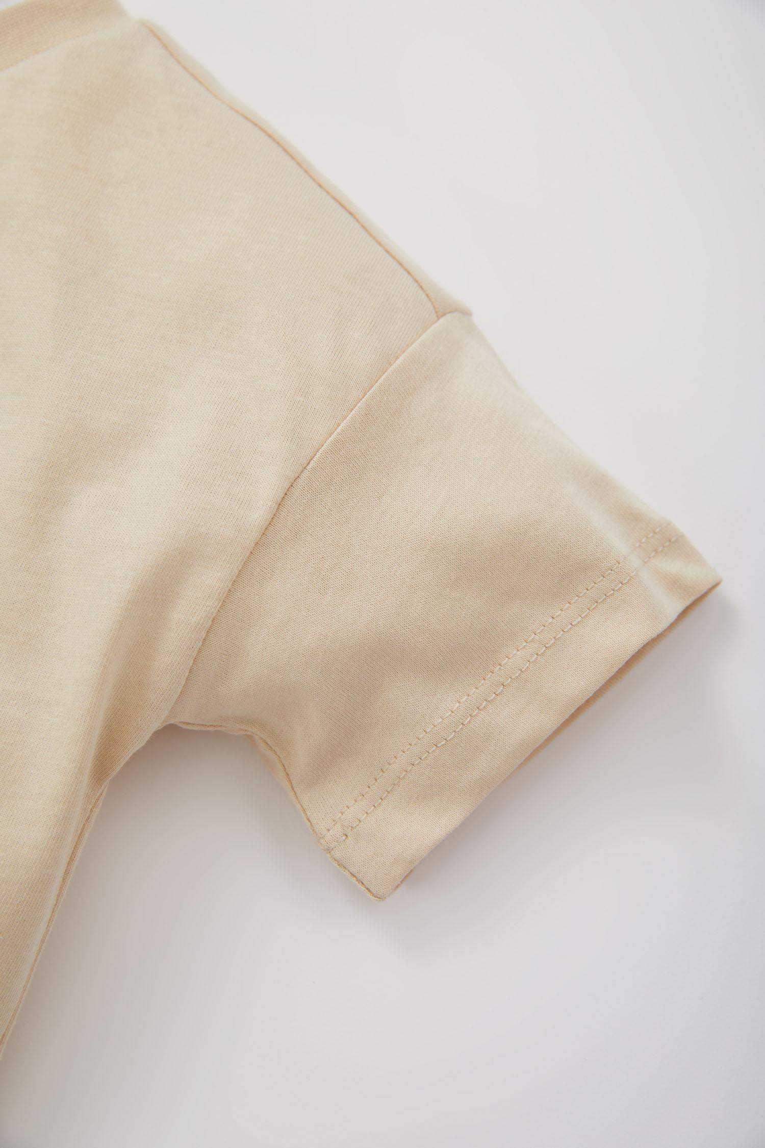 Baby Boy Palm Pattern Short Sleeve T-Shirt