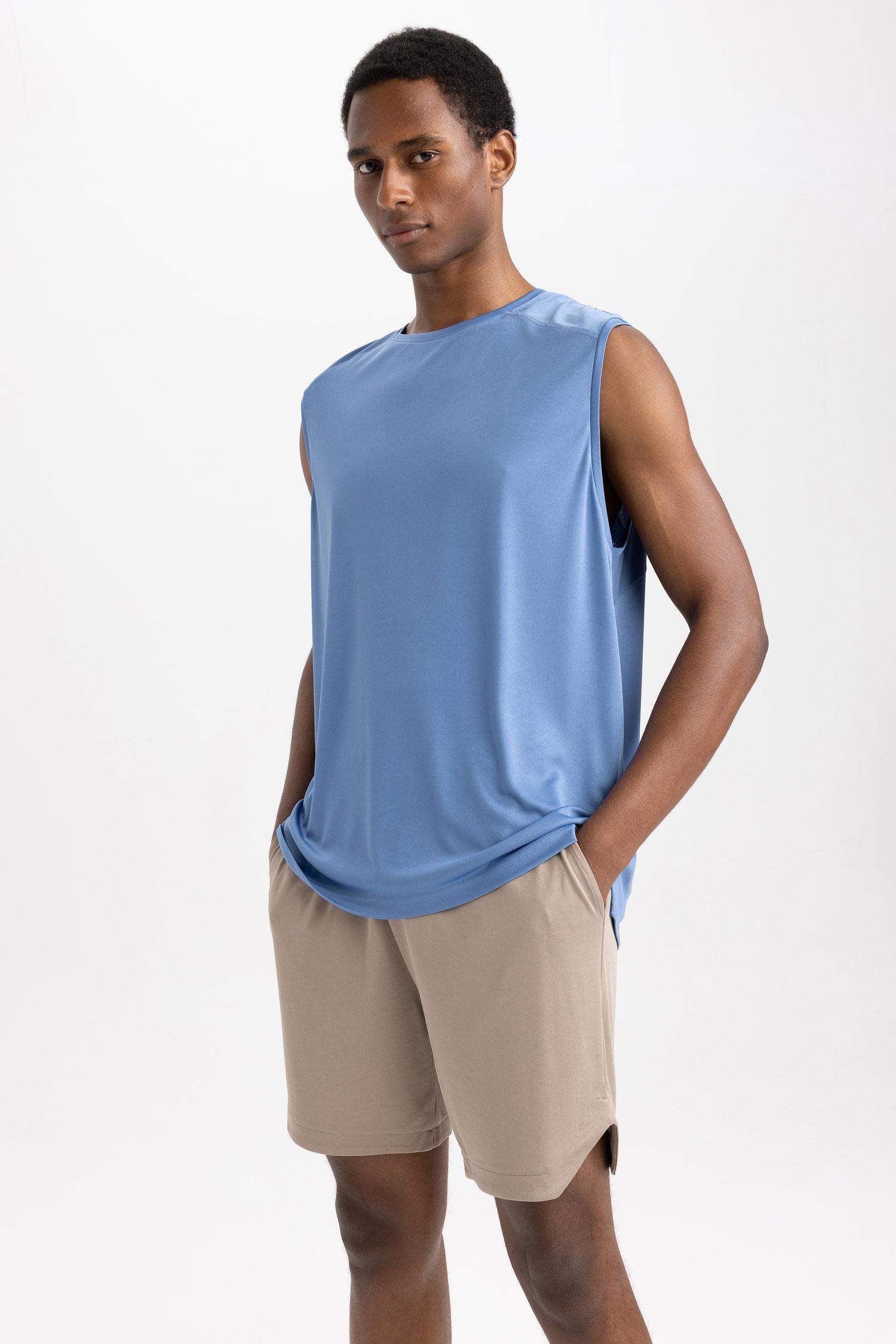 Defacto Fit Regular Fit Col Rond Athlète Athlète