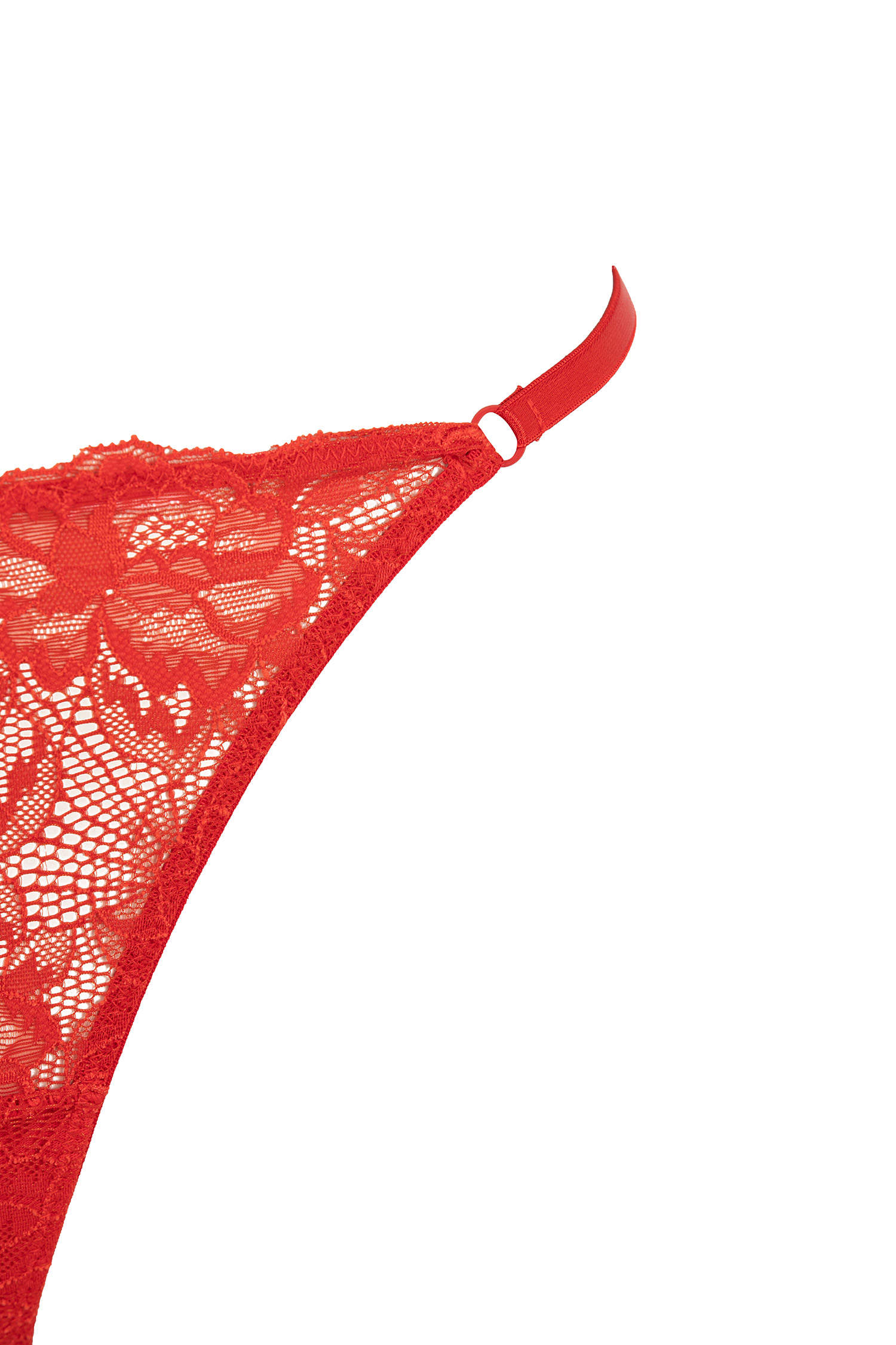Red WOMAN Fall In Love Valentine's Day Lace String Panties 2741362