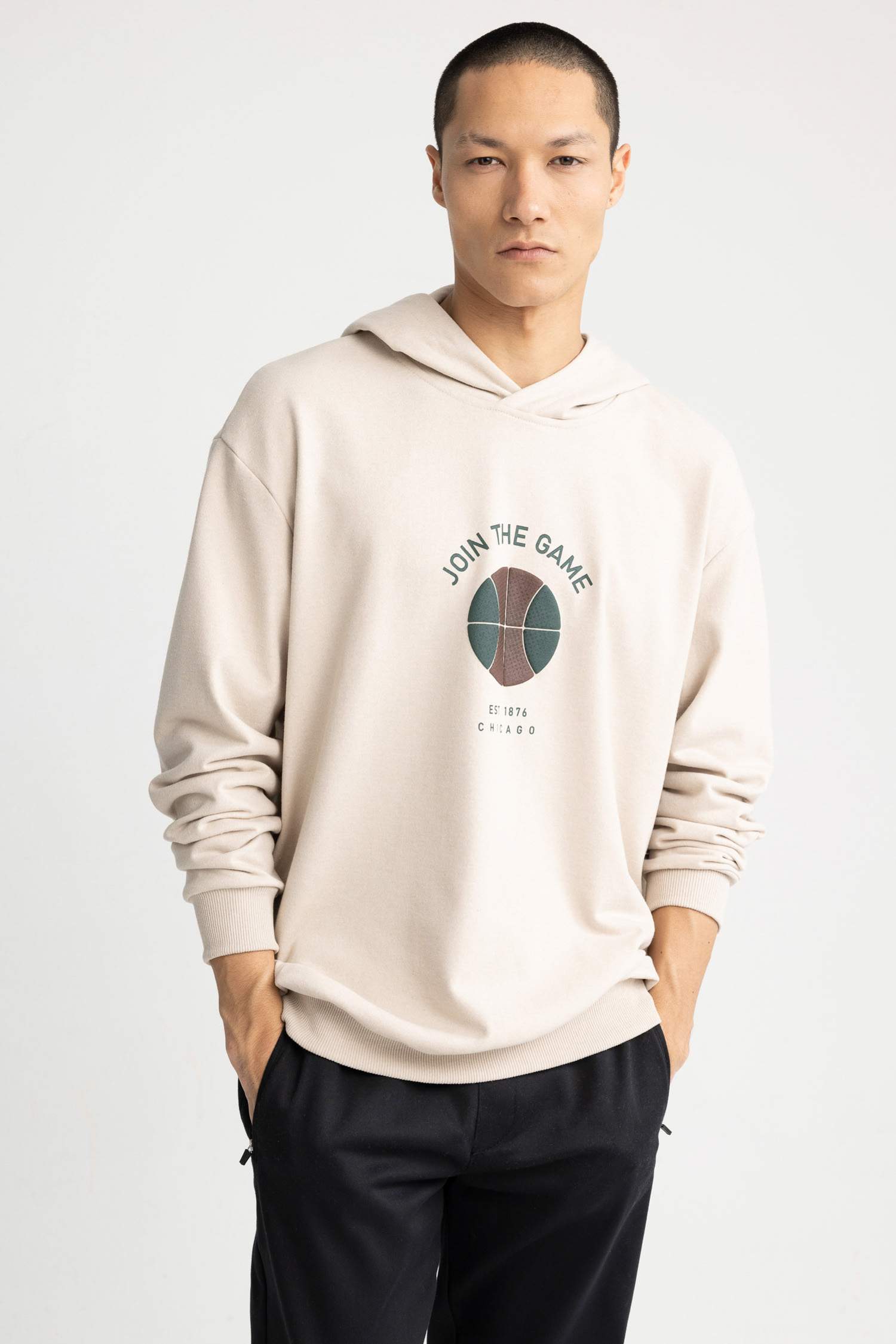 Oversize Fit Hoodie Sweatshirt