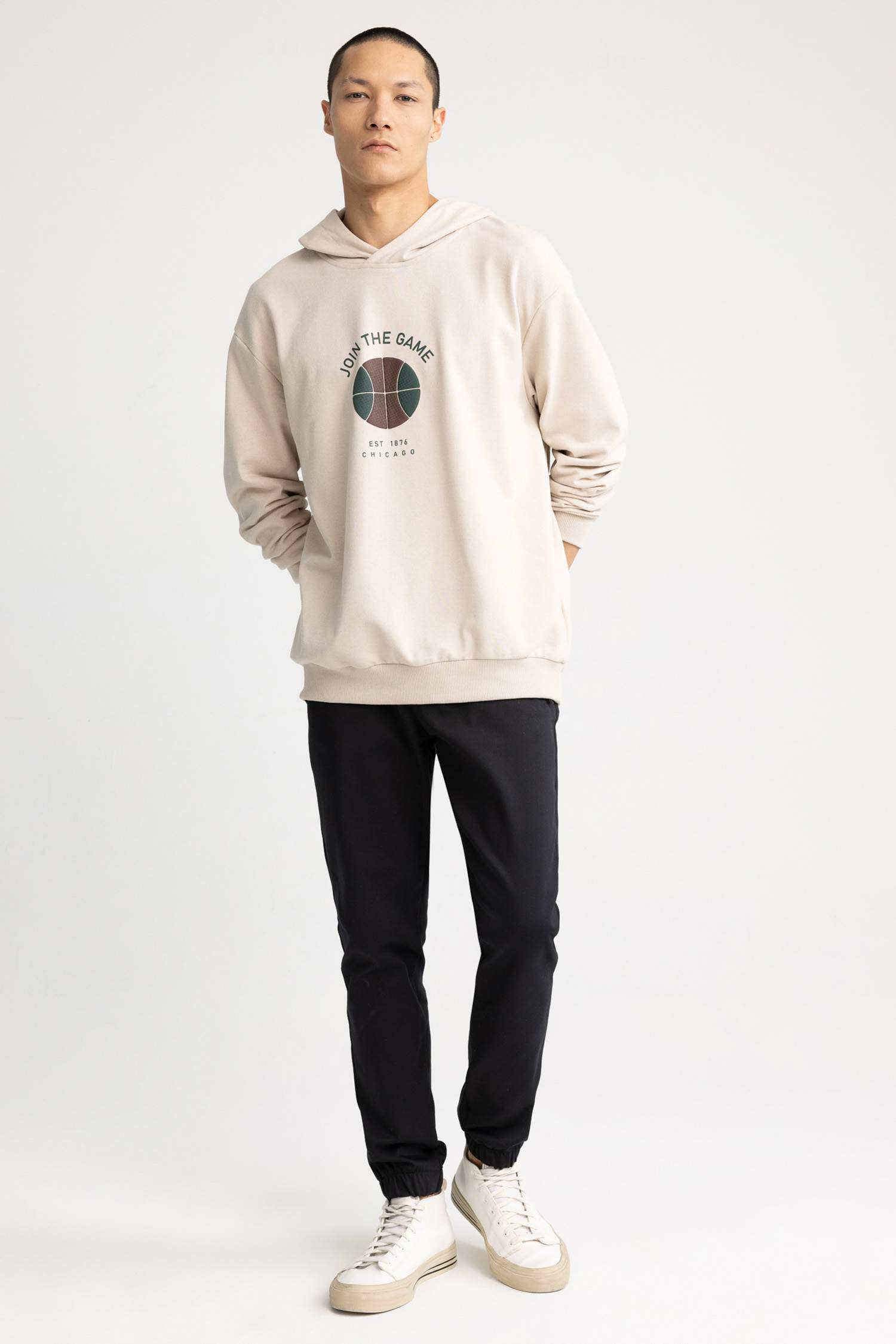 Oversize Fit Hoodie Sweatshirt
