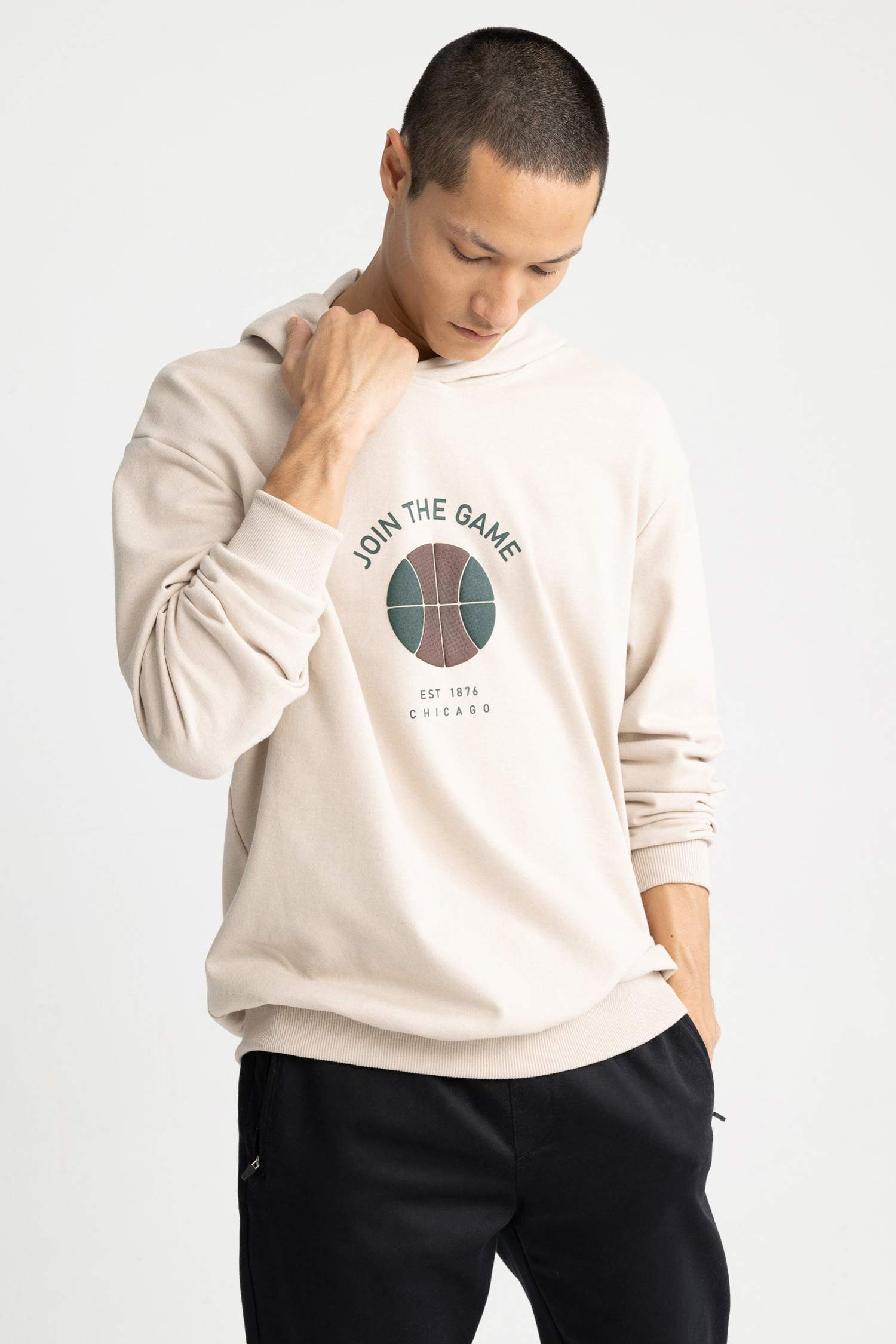Oversize Fit Hoodie Sweatshirt