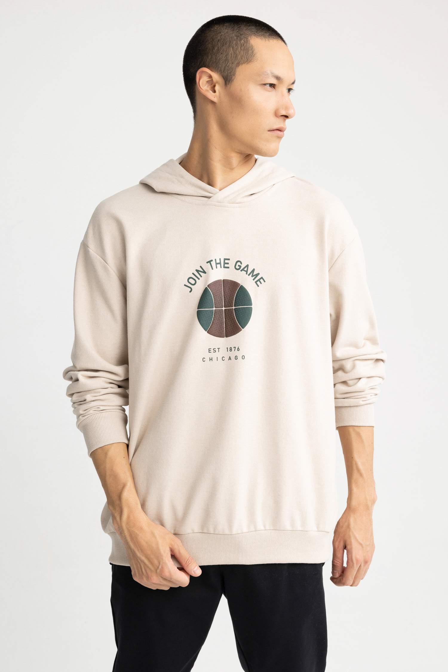 Oversize Fit Hoodie Sweatshirt