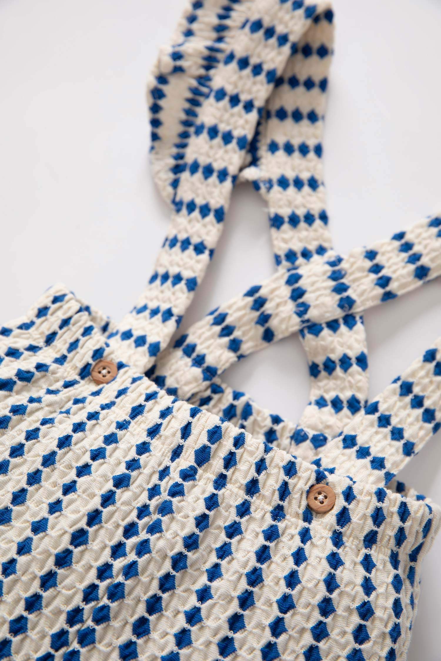 Blue BABY GIRL Baby Girl Regular Fit Striped Trousers 2784272 DeFacto