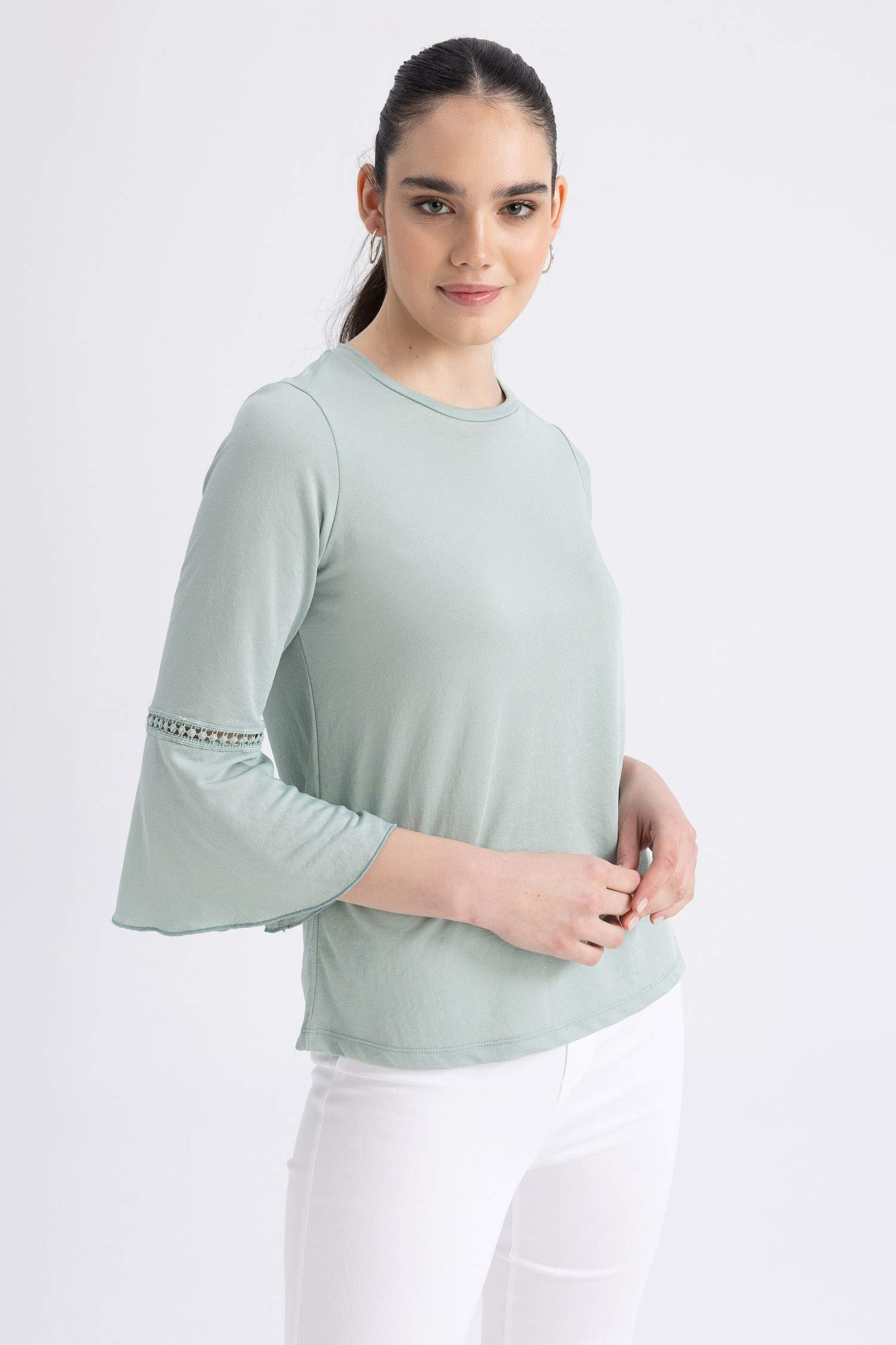 Regular Fit Crew Neck Half Sleeve T-Shirt