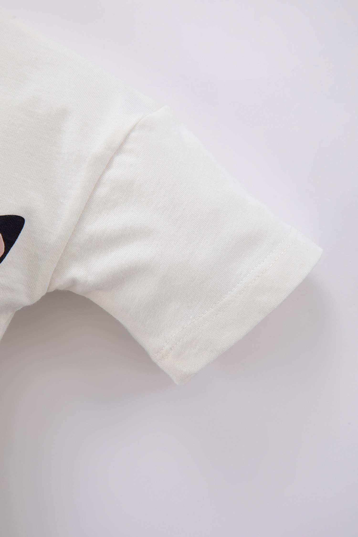 T-Shirt à Manches Courtes et Col rond pour BéBé Fille