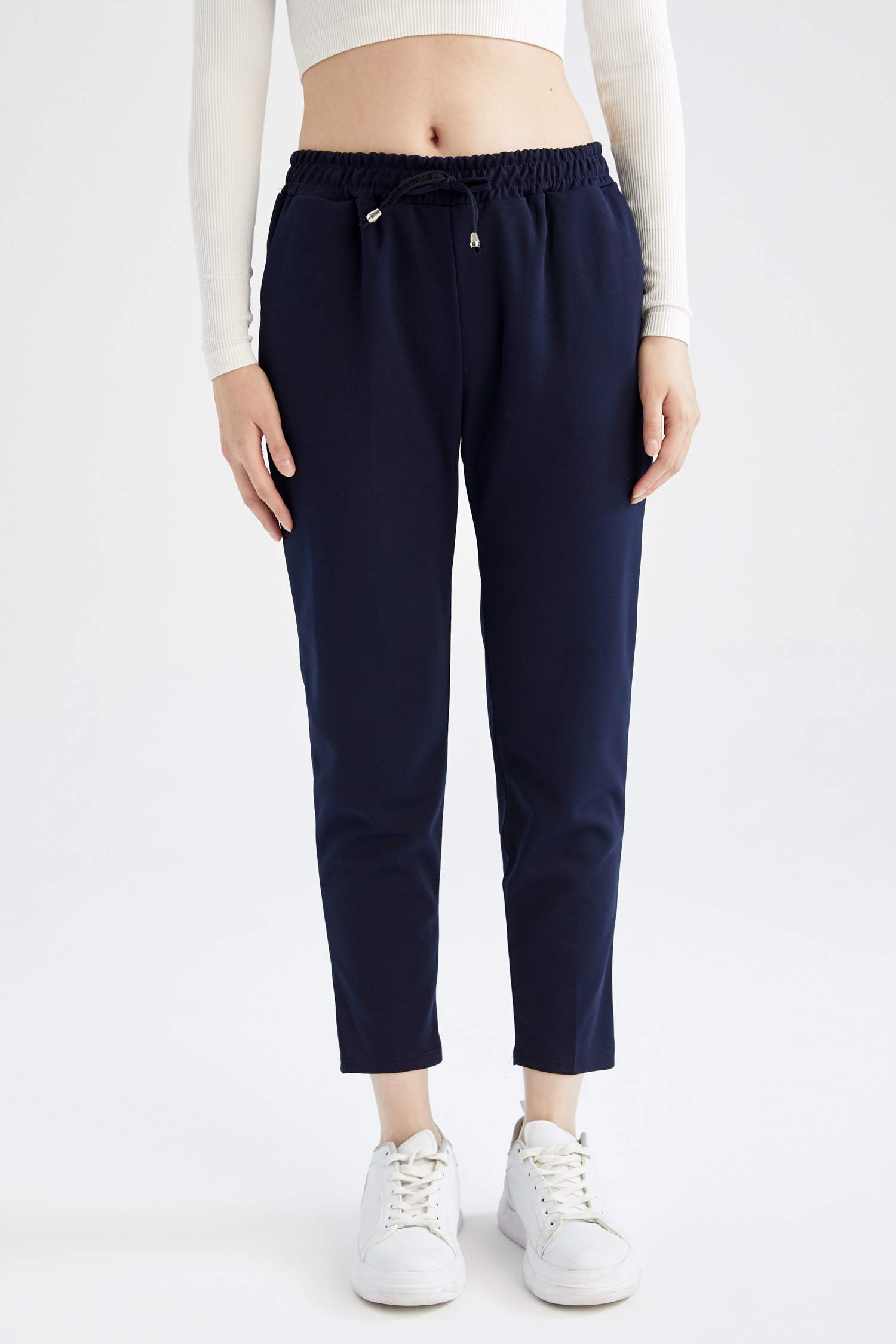 Regular Hem Trousers