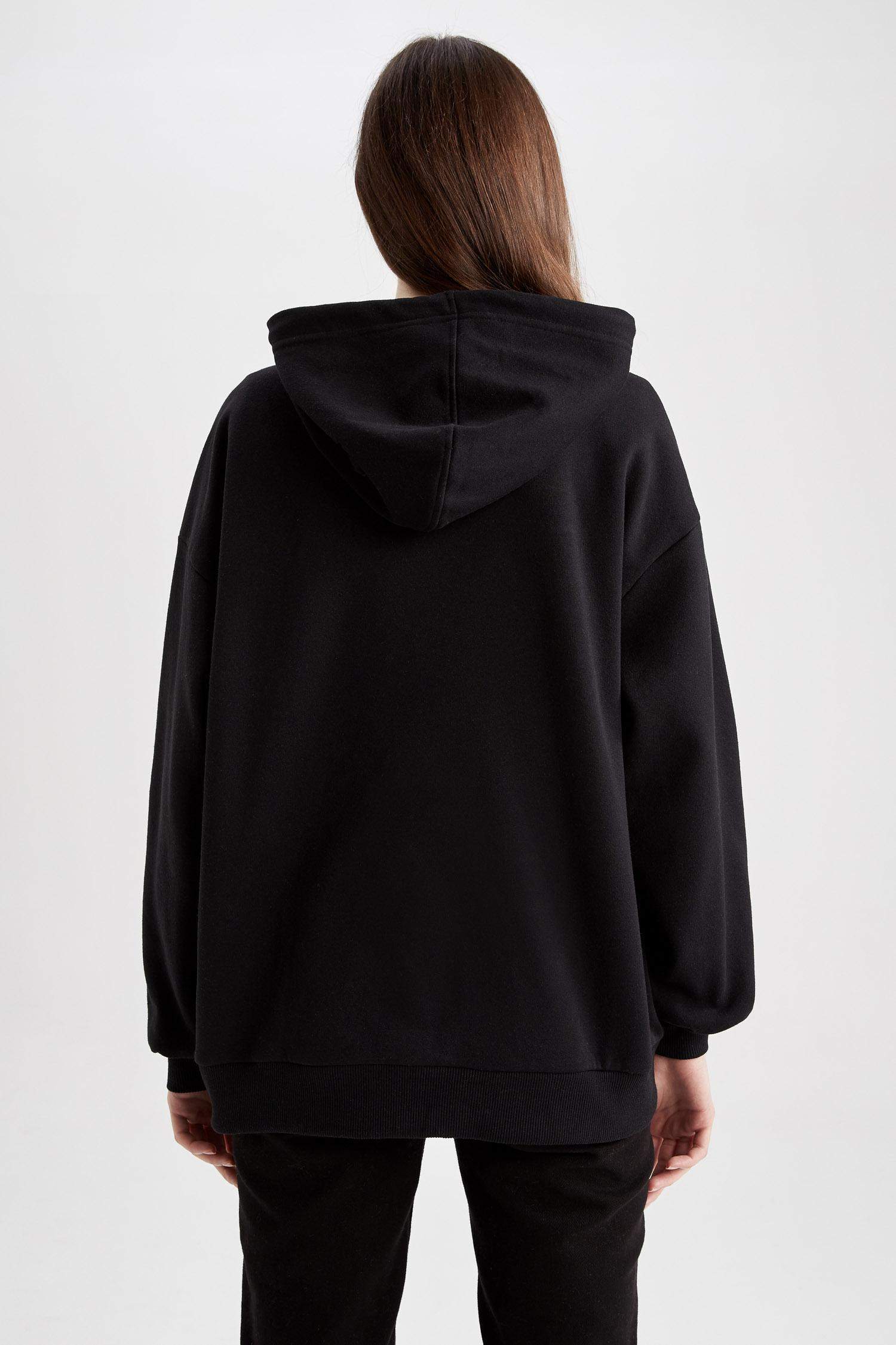 Світшот оверсайз з капюшоном Spice Girls з принтом з товстої тканини для жінок