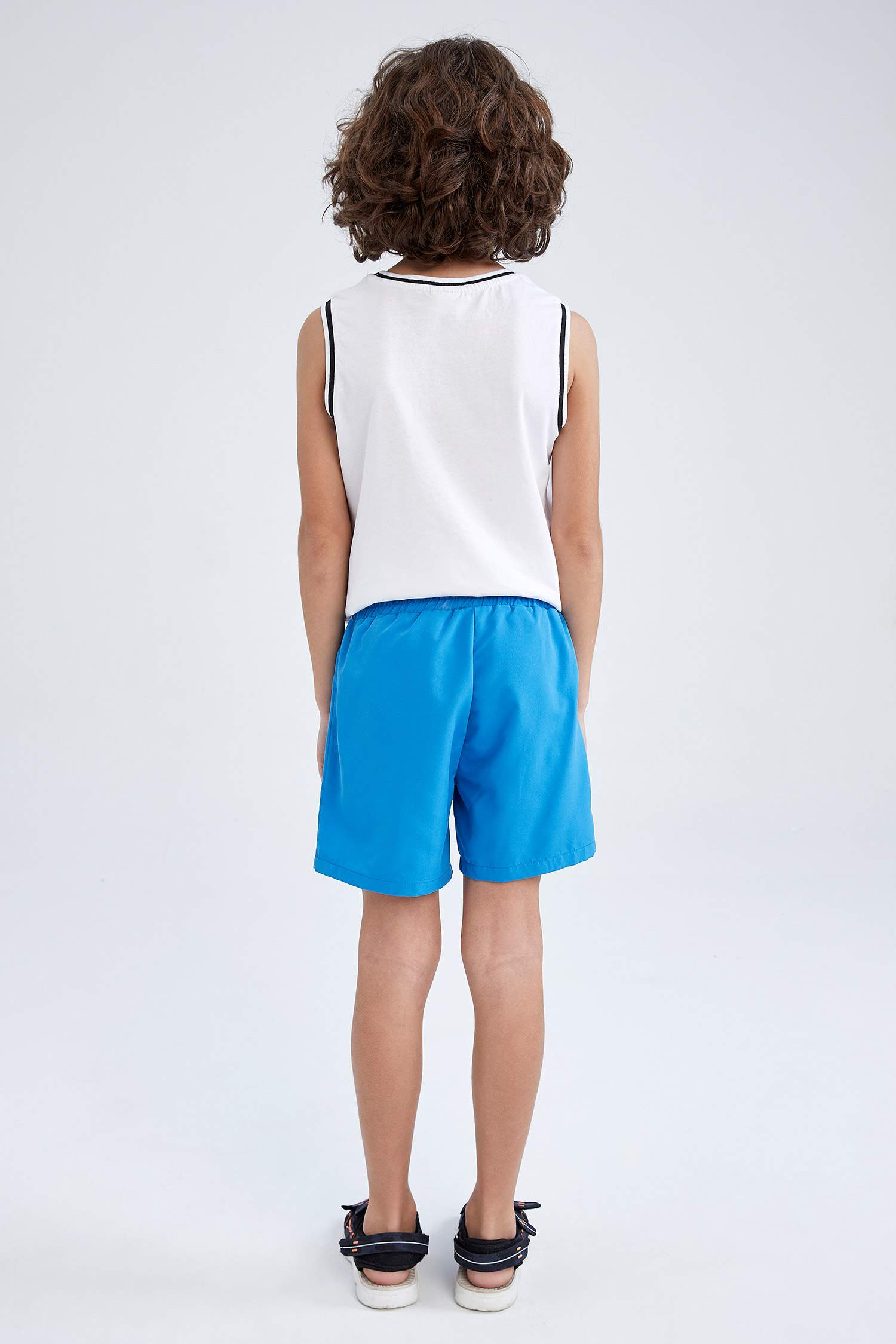 Ұлдарға Тоқымалы жүзу шолақ шалбар