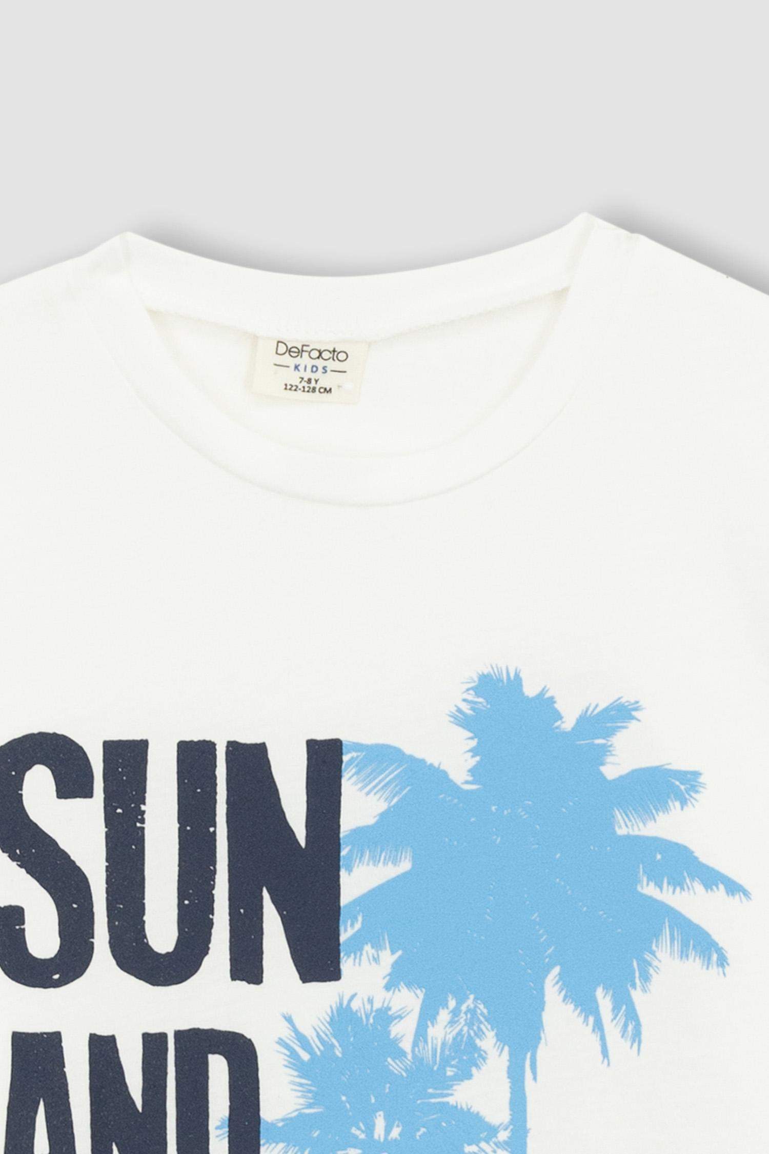 سيت ولادي شورت تيشيرت - قطعتين