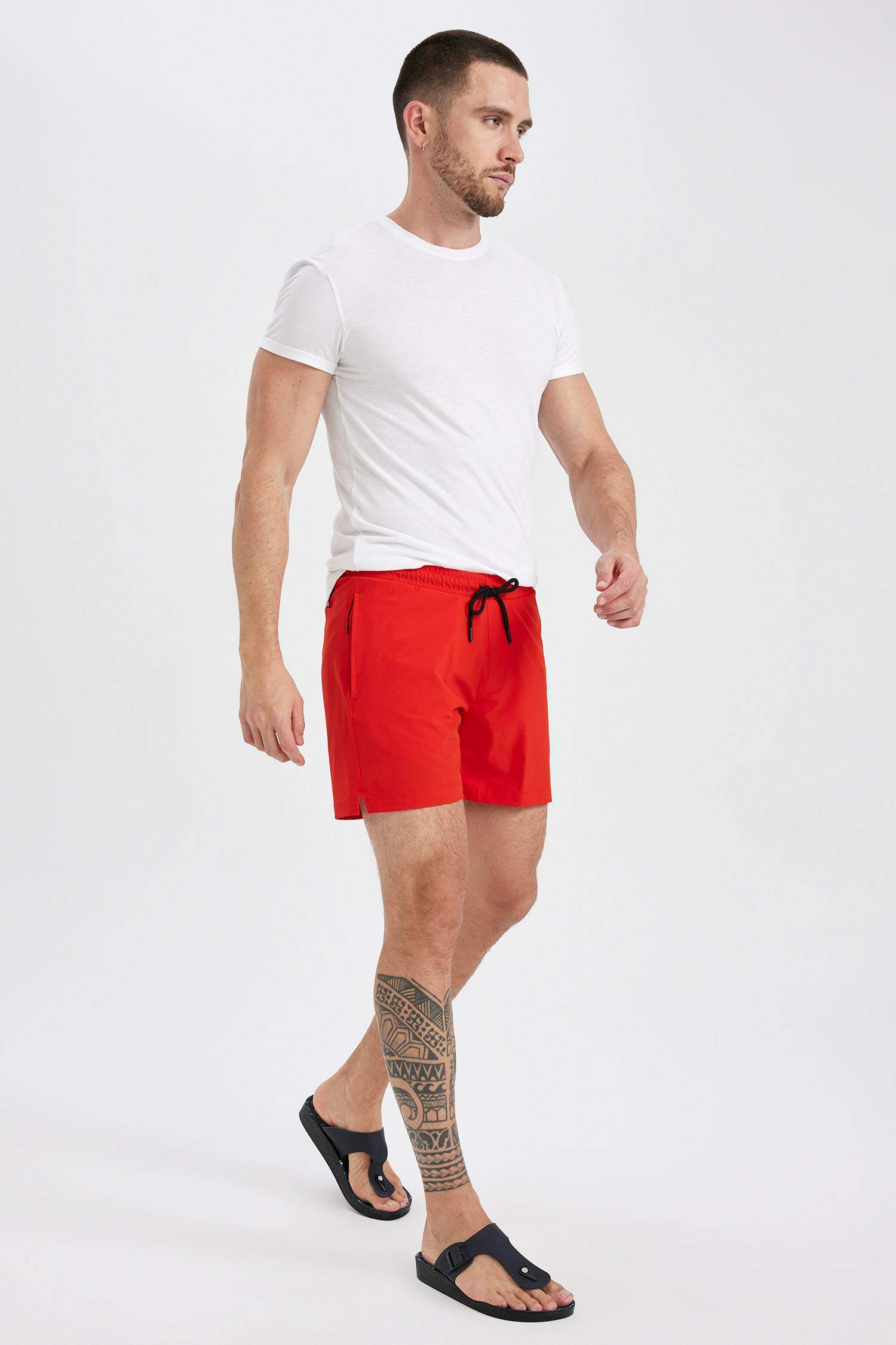 DeFactoFit Short Length Swimming Shorts