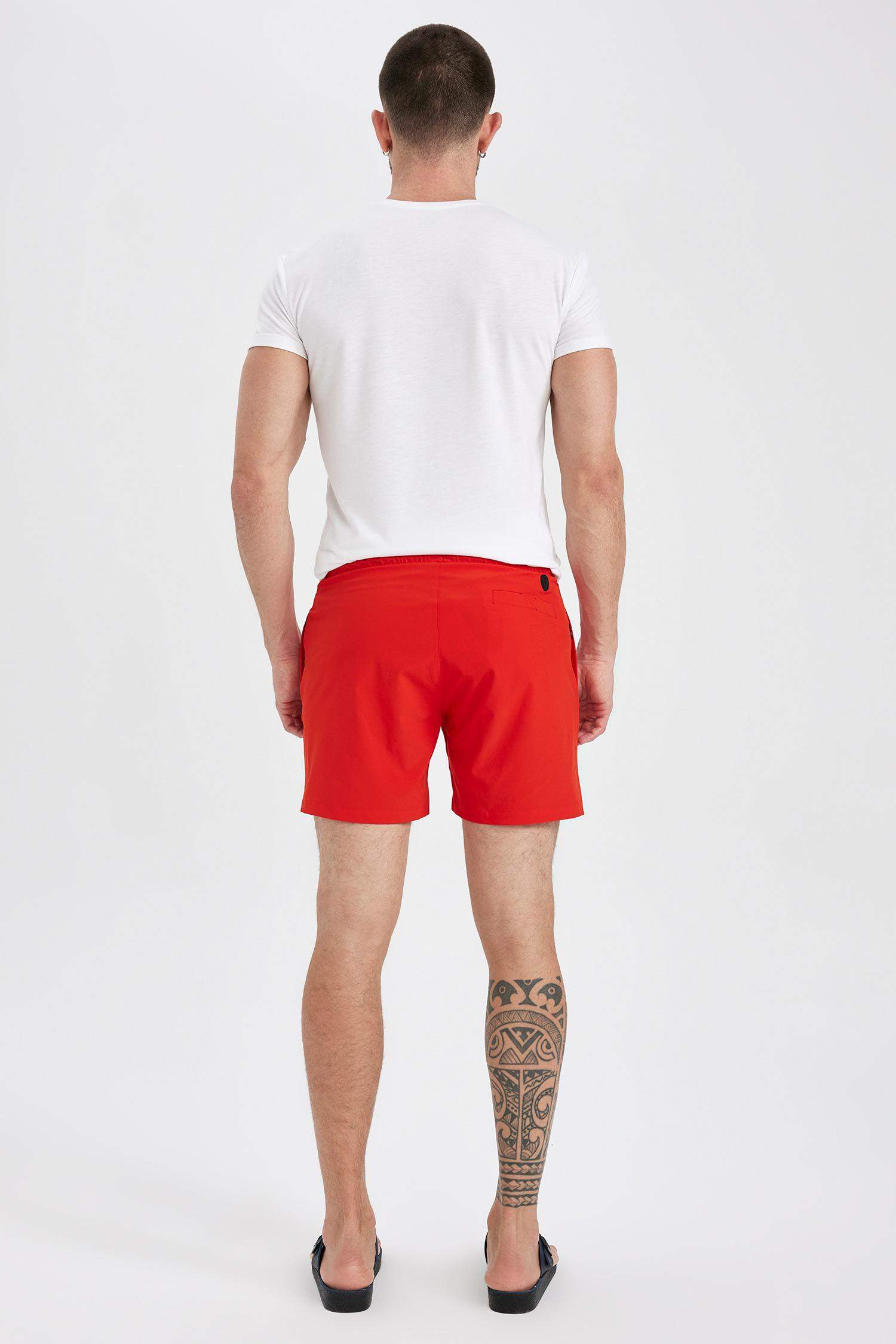DeFactoFit Short Length Swimming Shorts