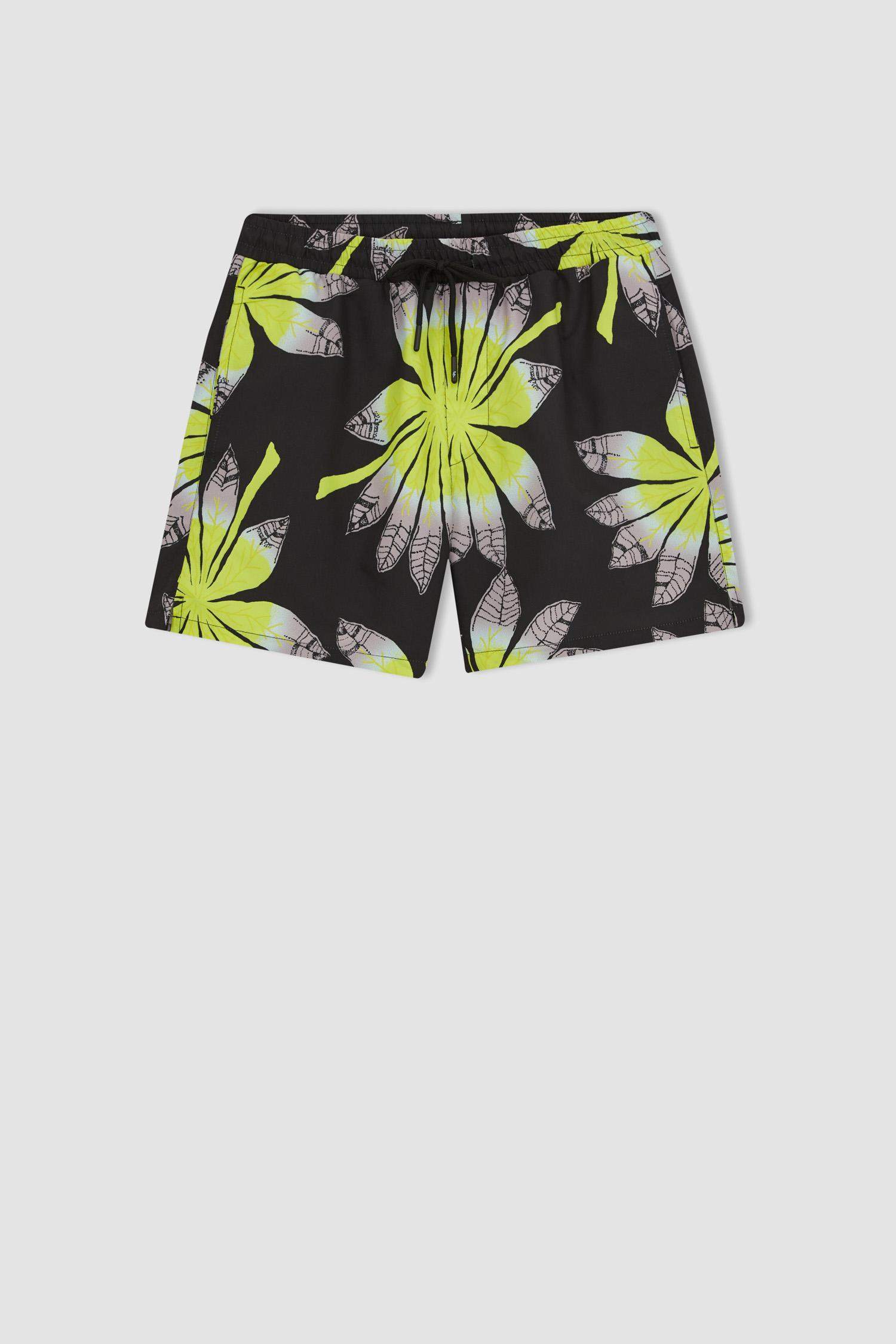 Тоқымалы жүзу шолақ шалбар график қысқа ұзындық