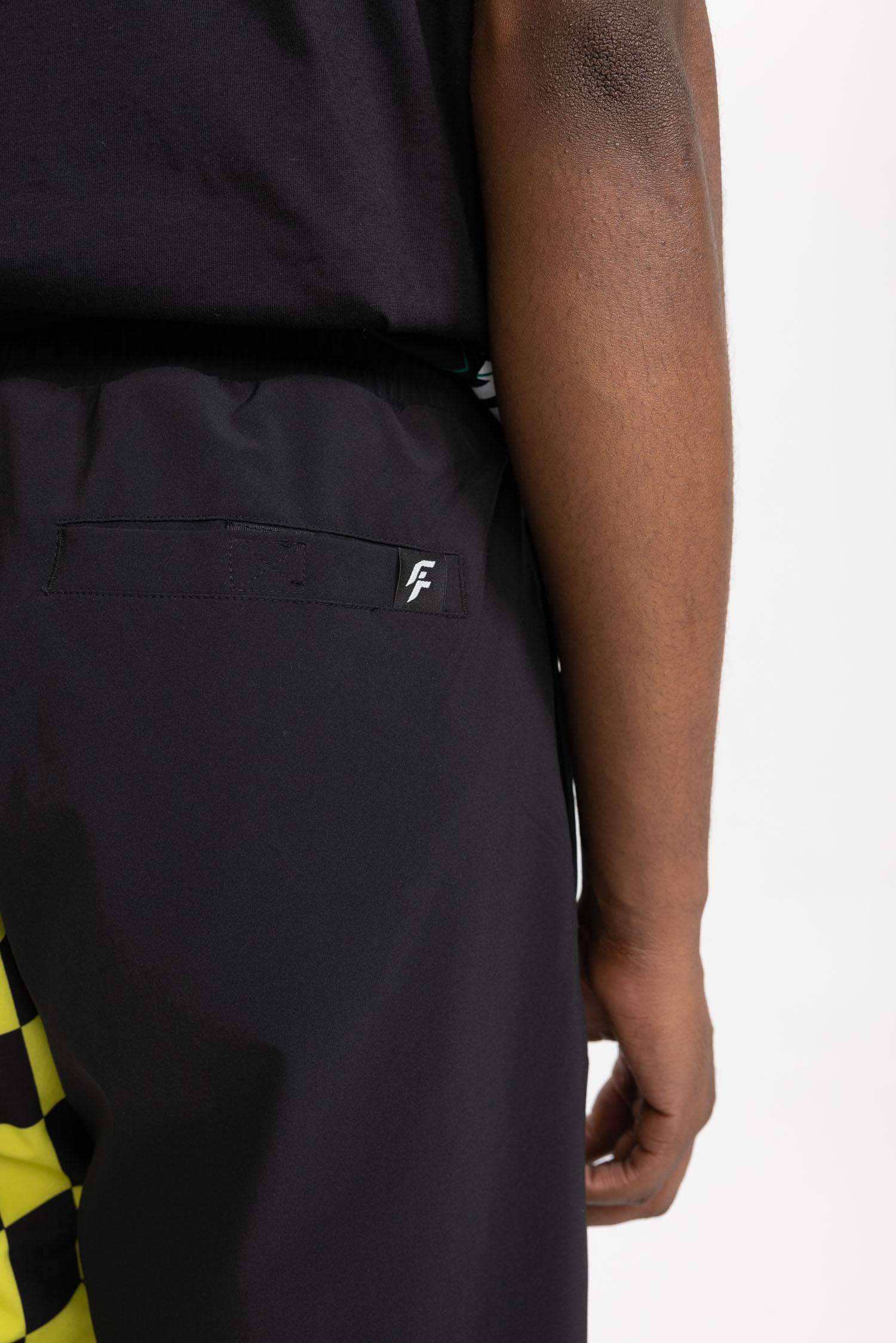 Stretchy Textured Knee Length Swimming Shorts