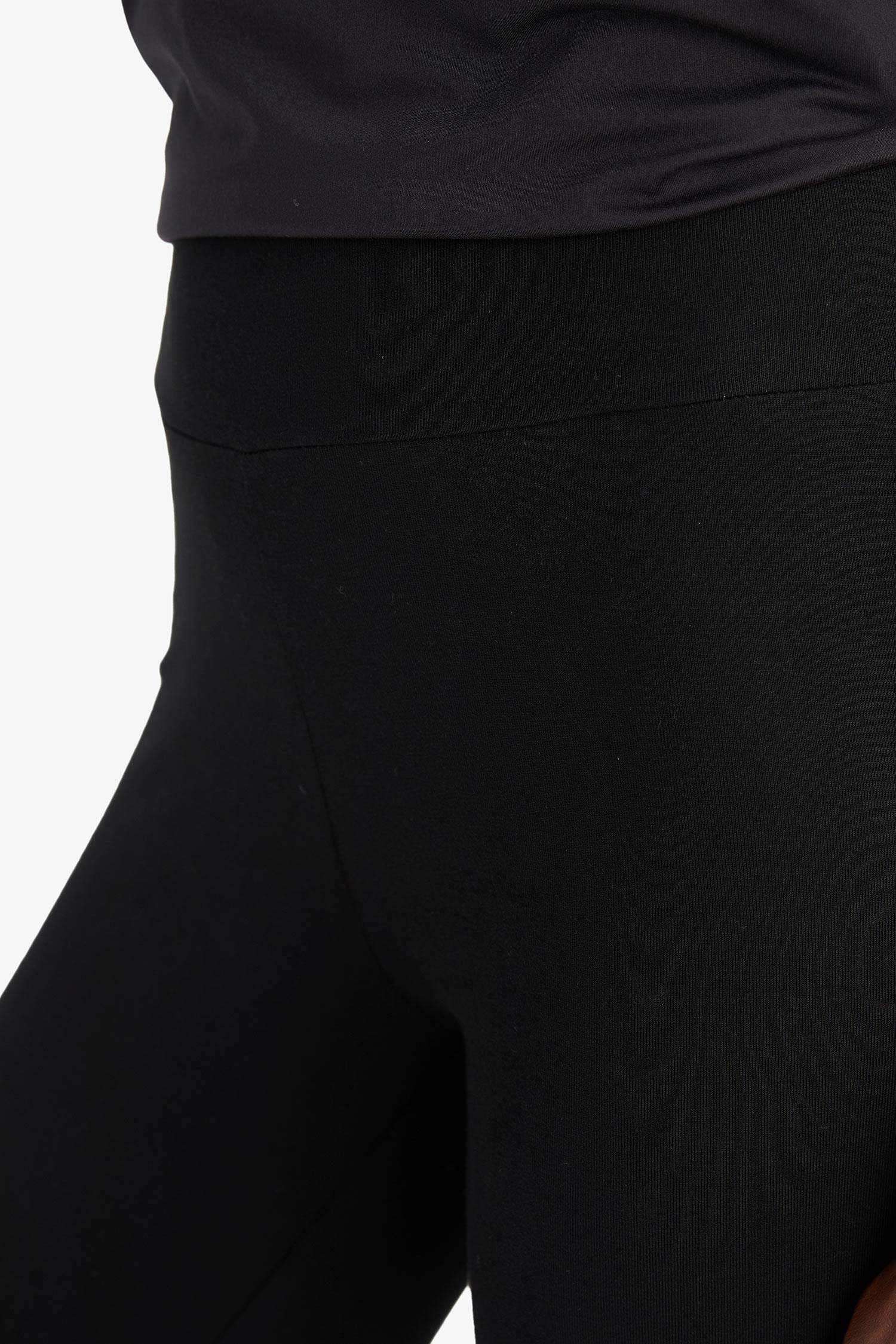 DeFactoFit Yüksek Bel Beli Saran Pamuklu Basic Düz Sporcu Tayt