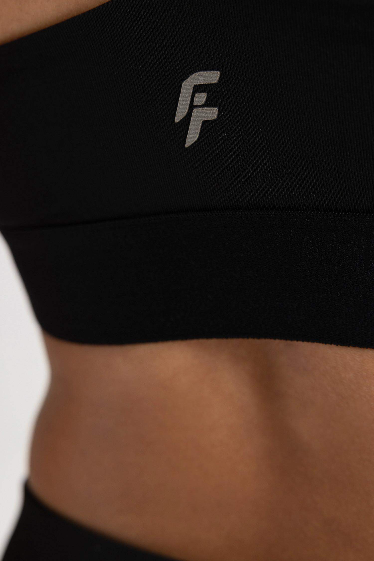 Black WOMEN Defacto Fit Crew Neck Sports Bra 2761801 DeFacto