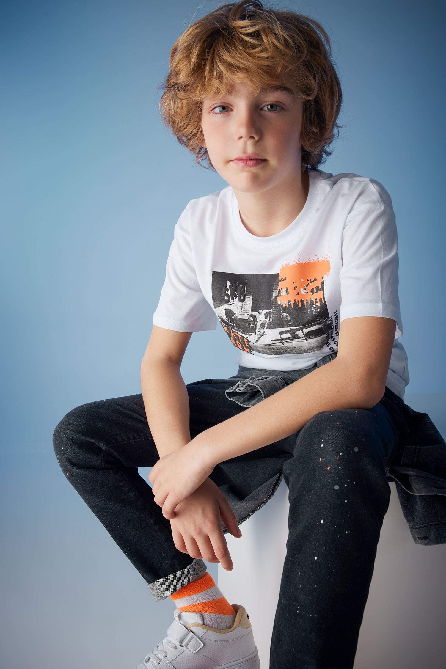 T-shirts ras-du-cou Lot de 3 - Blanc - Enfant - FR T-shirts ras-du-cou Lot de 3 - Blanc - Enfant - FR