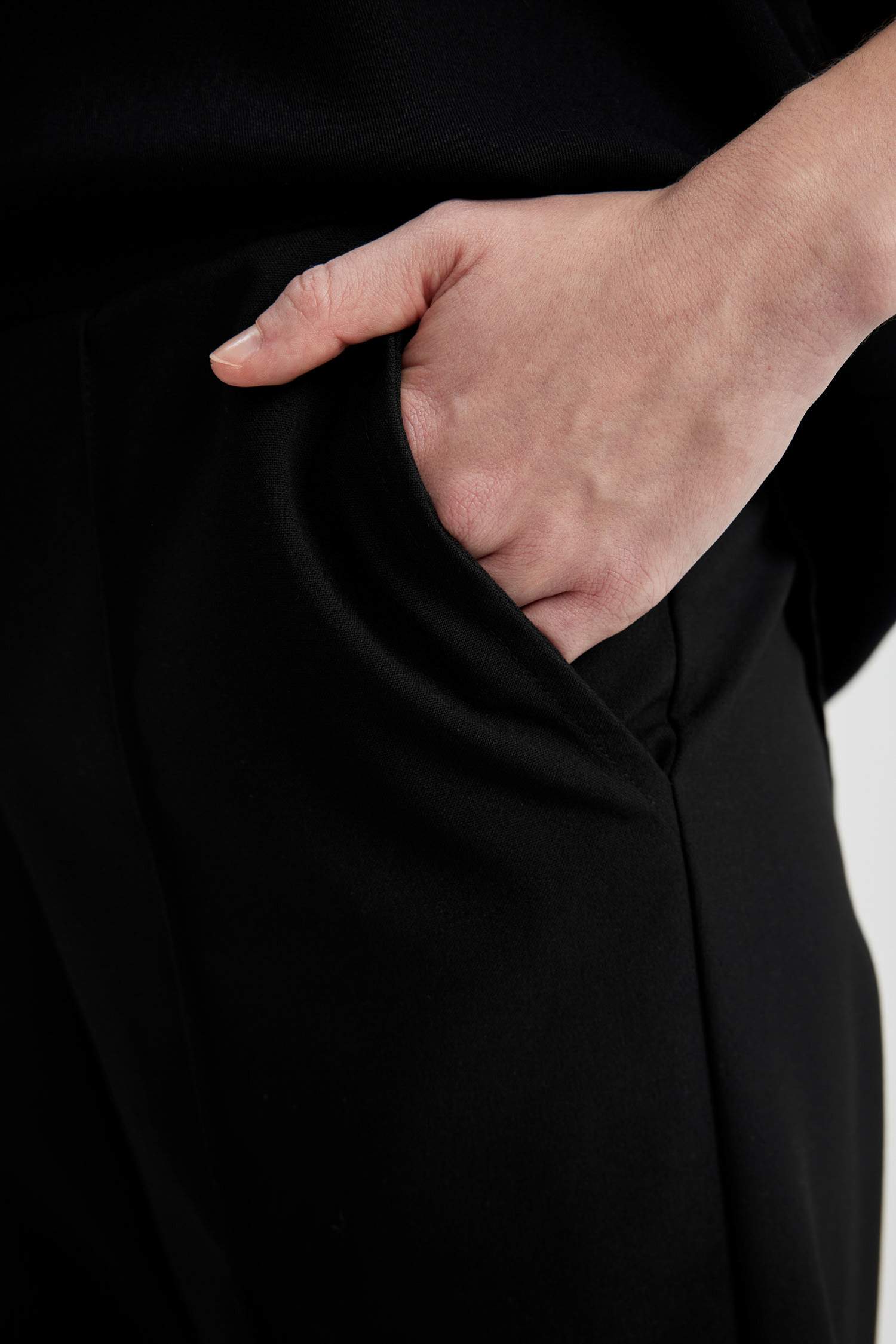 Straight Fit Düz Paça Pantolon