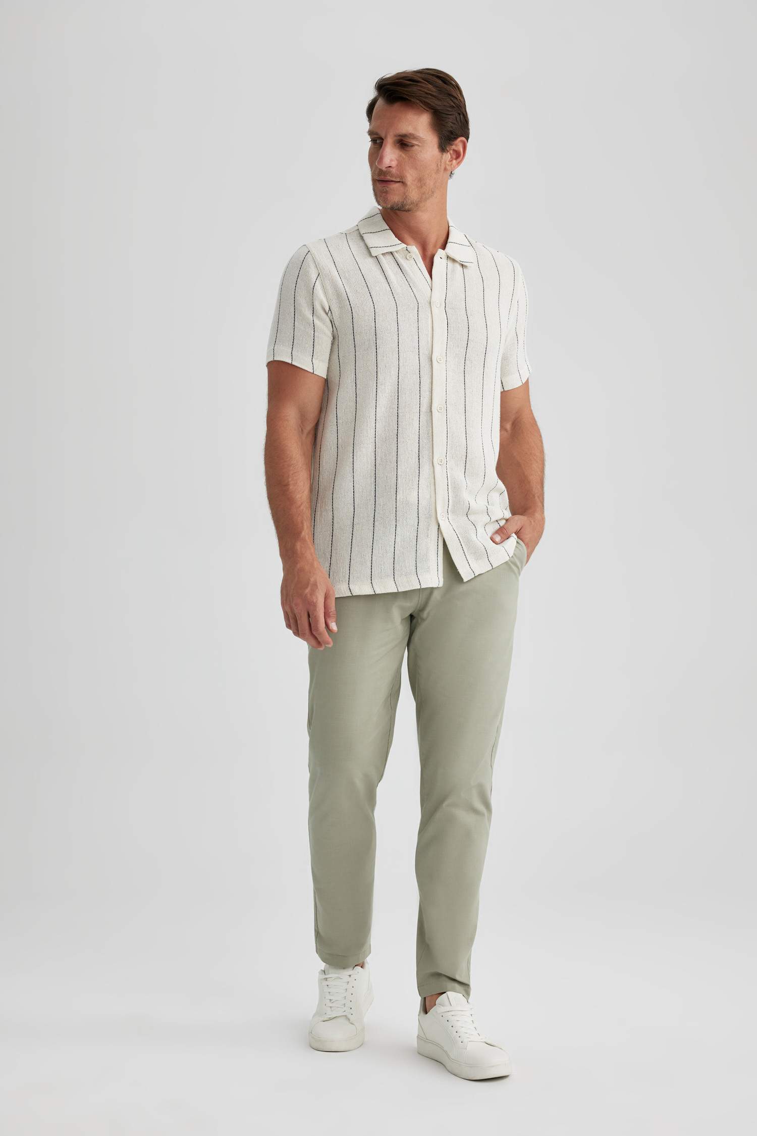 джоггер пішімі мақта слим хем Шалбар