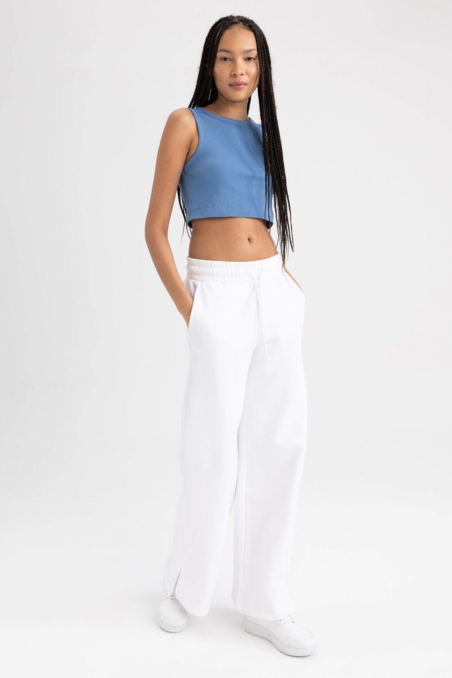 Defacto Fit Slim Fit Crew Neck Athlete Athlete