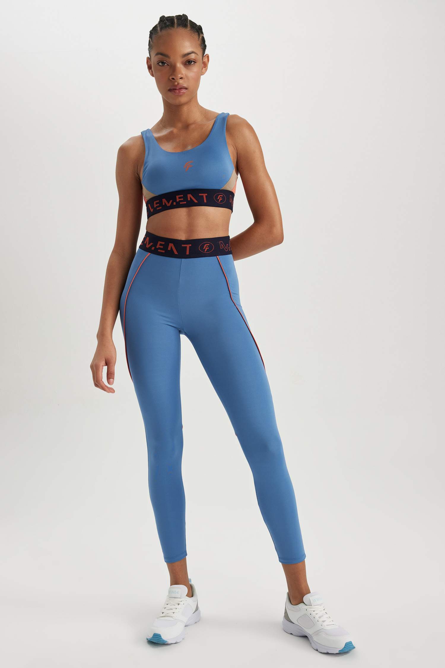 Blue Woman Defacto Fit Athlete Tights 2793969 | DeFacto