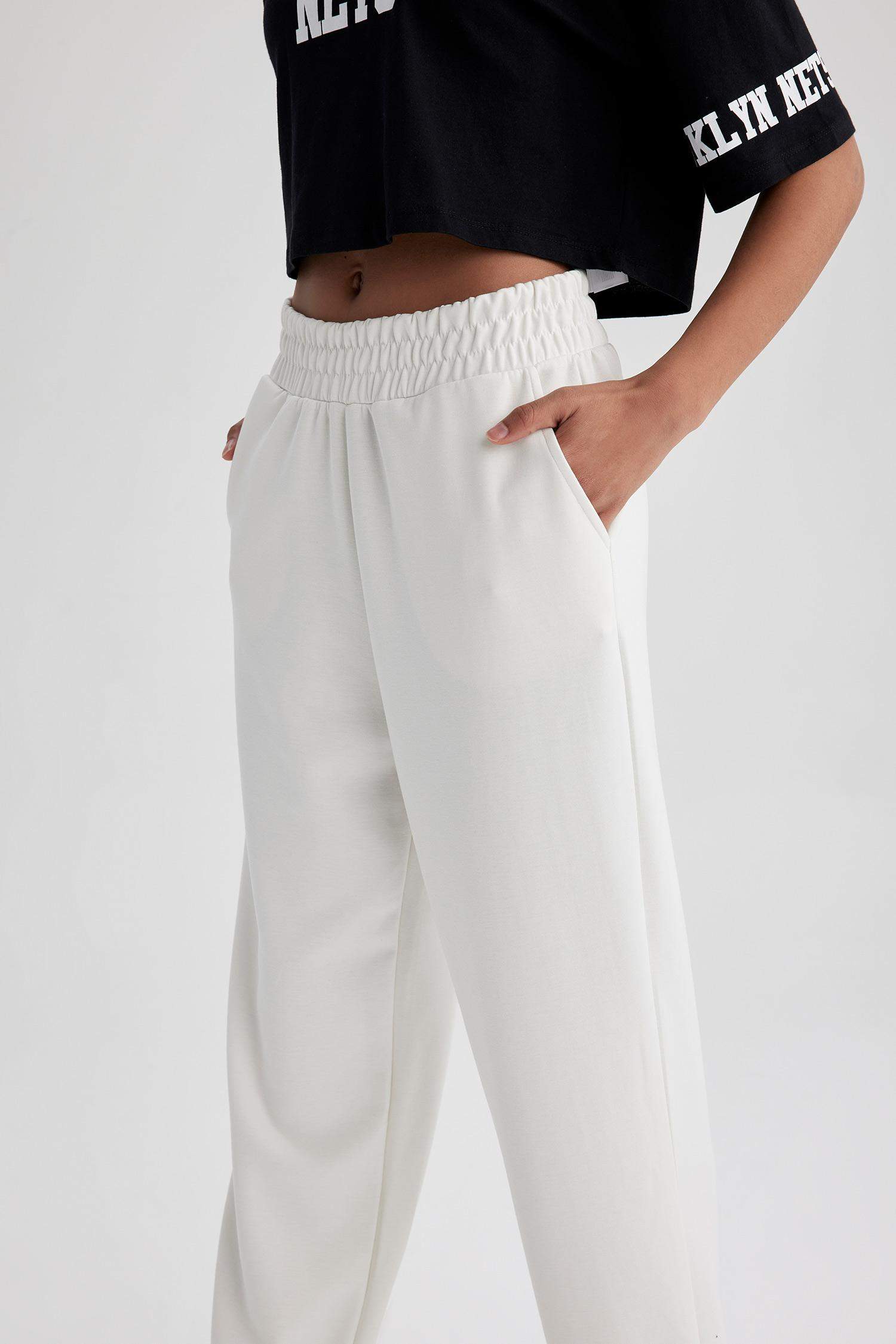 DeFactoFit Oversize Fit Double Pocket Jogger Sweatpants