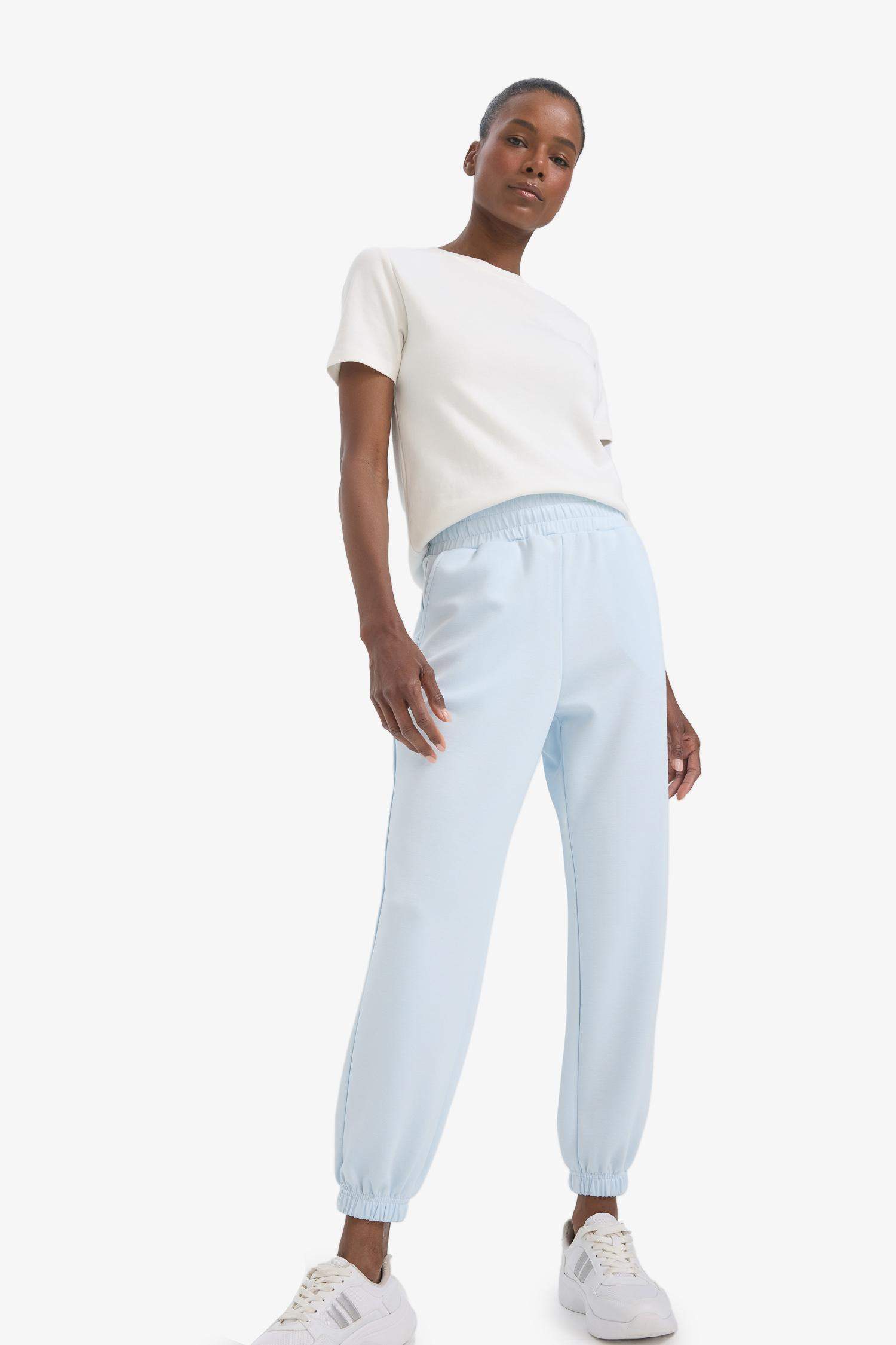 Oversize Fit Jogger Scuba Fabric Sports Sweatpants