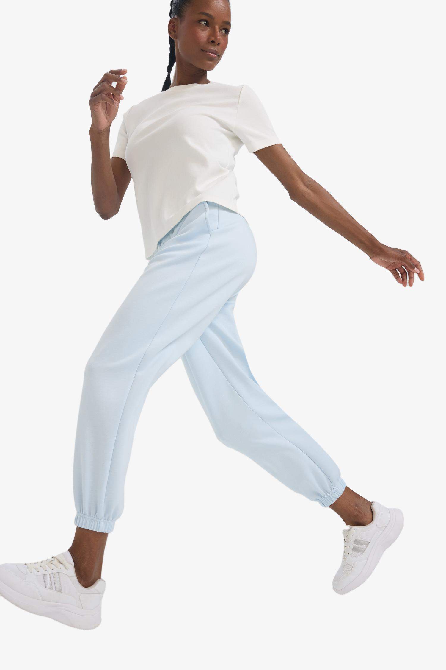 Oversize Fit Jogger Scuba Fabric Sports Sweatpants